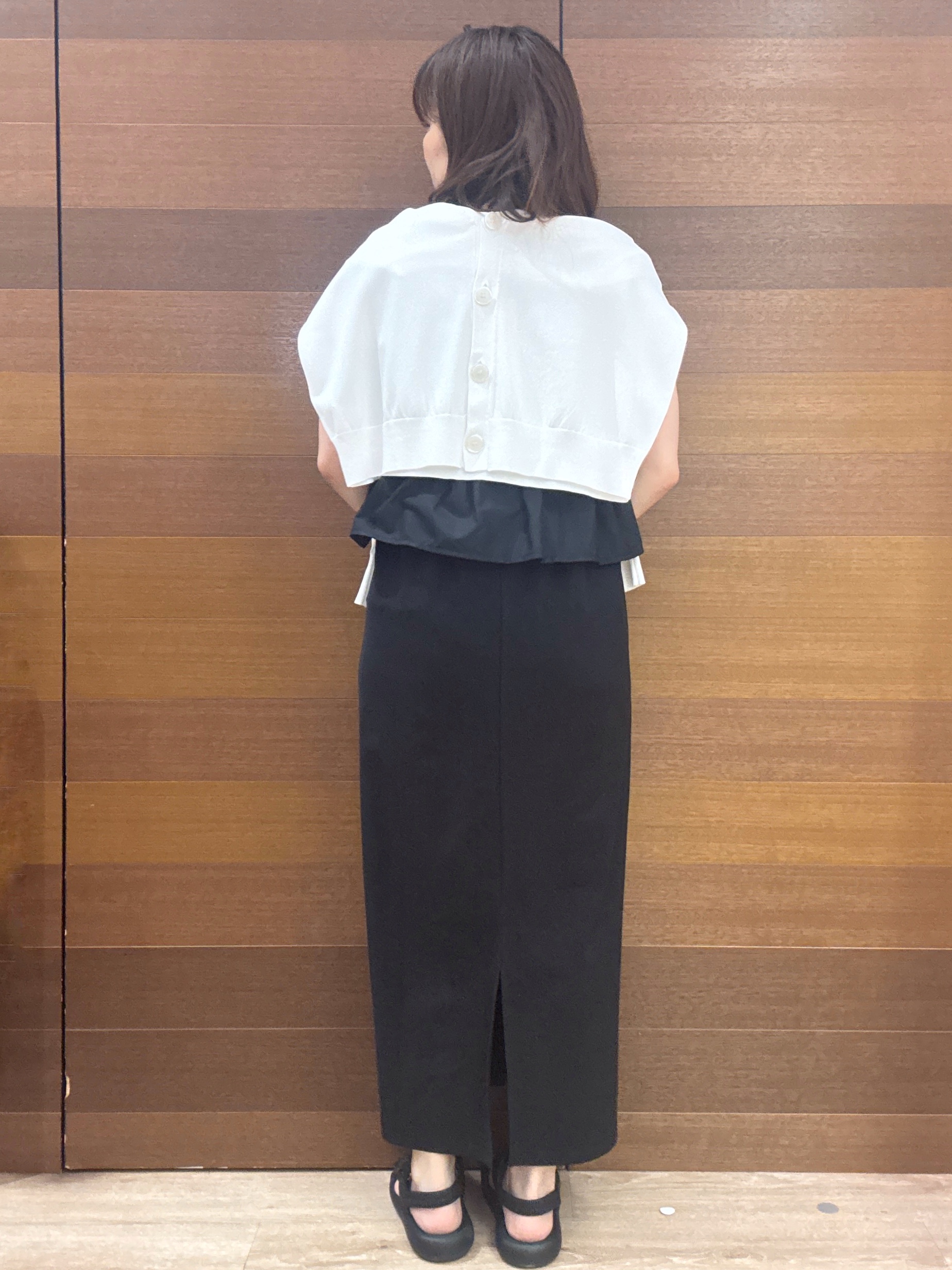 maichiさんの「OPAQUE.CLIP｜【UV／接触冷感】Vネックリラクシーニットカーディガン《洗濯機OK／抗ピル》」を使ったコーディネート
