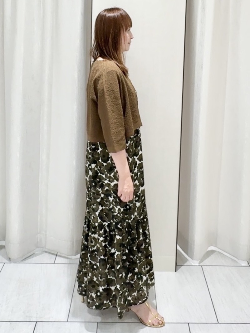 ʏᴜᴋɪᴋᴏさんの「UNTITLED｜◆【ストレッチ性/洗える】短丈ニットカーディガン」を使ったコーディネート