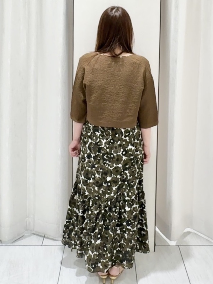 ʏᴜᴋɪᴋᴏさんの「UNTITLED｜◆【ストレッチ性/洗える】短丈ニットカーディガン」を使ったコーディネート