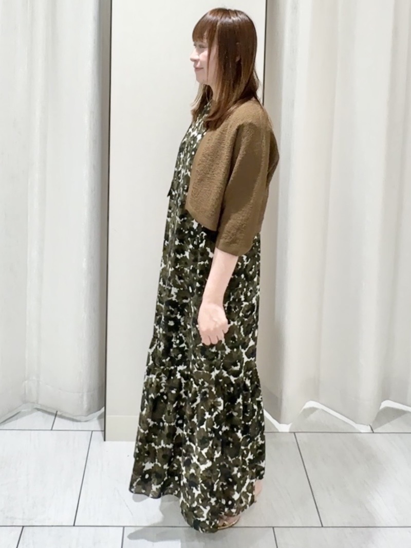 ʏᴜᴋɪᴋᴏさんの「UNTITLED｜◆【ストレッチ性/洗える】短丈ニットカーディガン」を使ったコーディネート