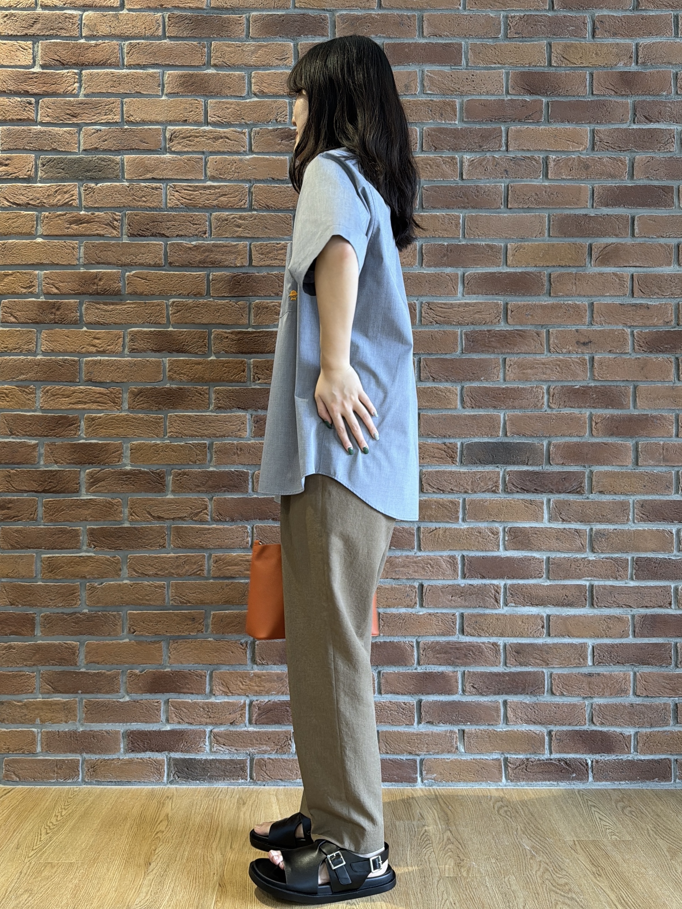 Akutagawaさんの「TAKEO KIKUCHI｜【接触冷感】アイスクリアコットン ワンポイント ポロシャツ」を使ったコーディネート
