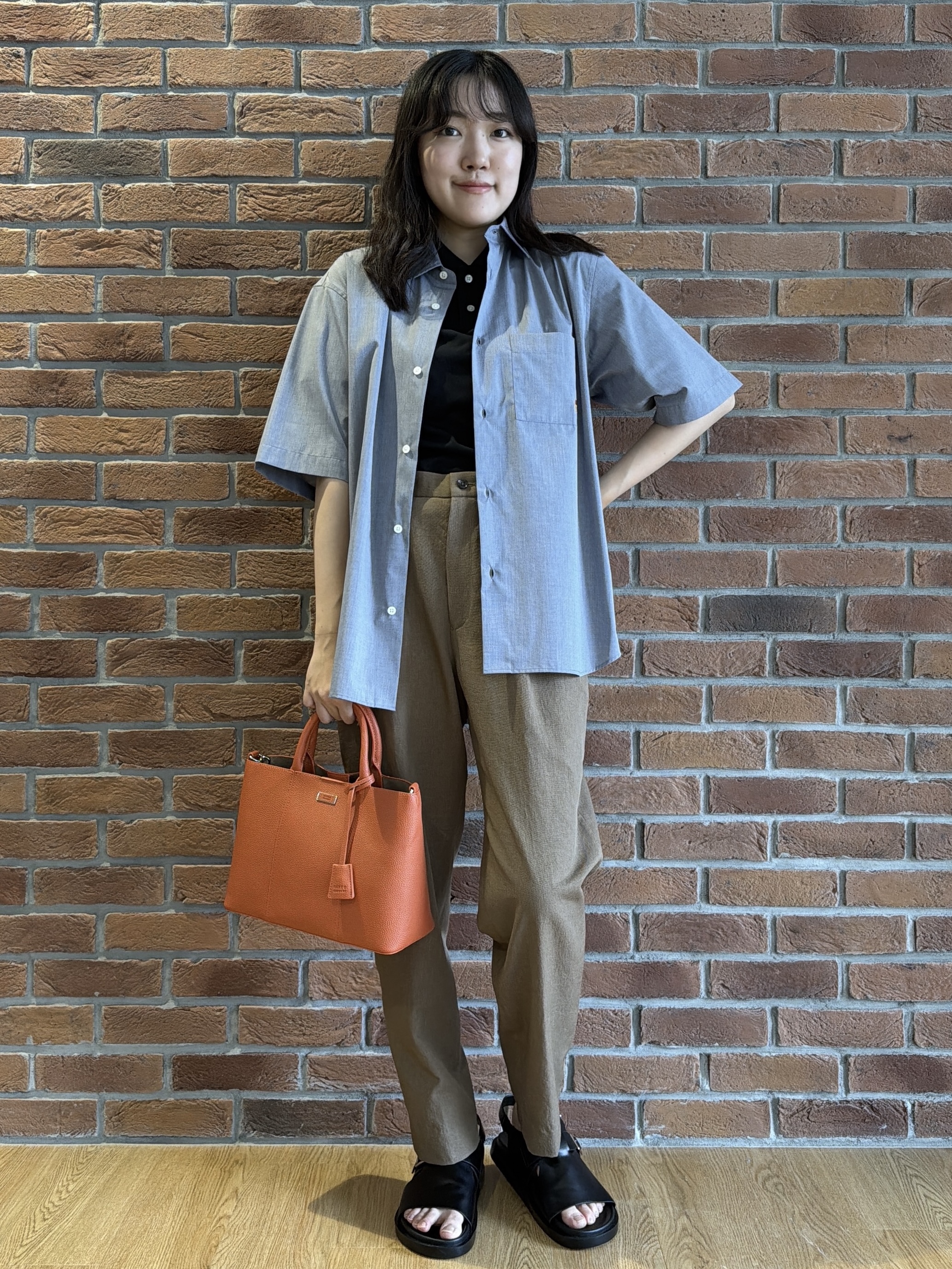 Akutagawaさんの「TAKEO KIKUCHI｜【接触冷感】アイスクリアコットン ワンポイント ポロシャツ」を使ったコーディネート