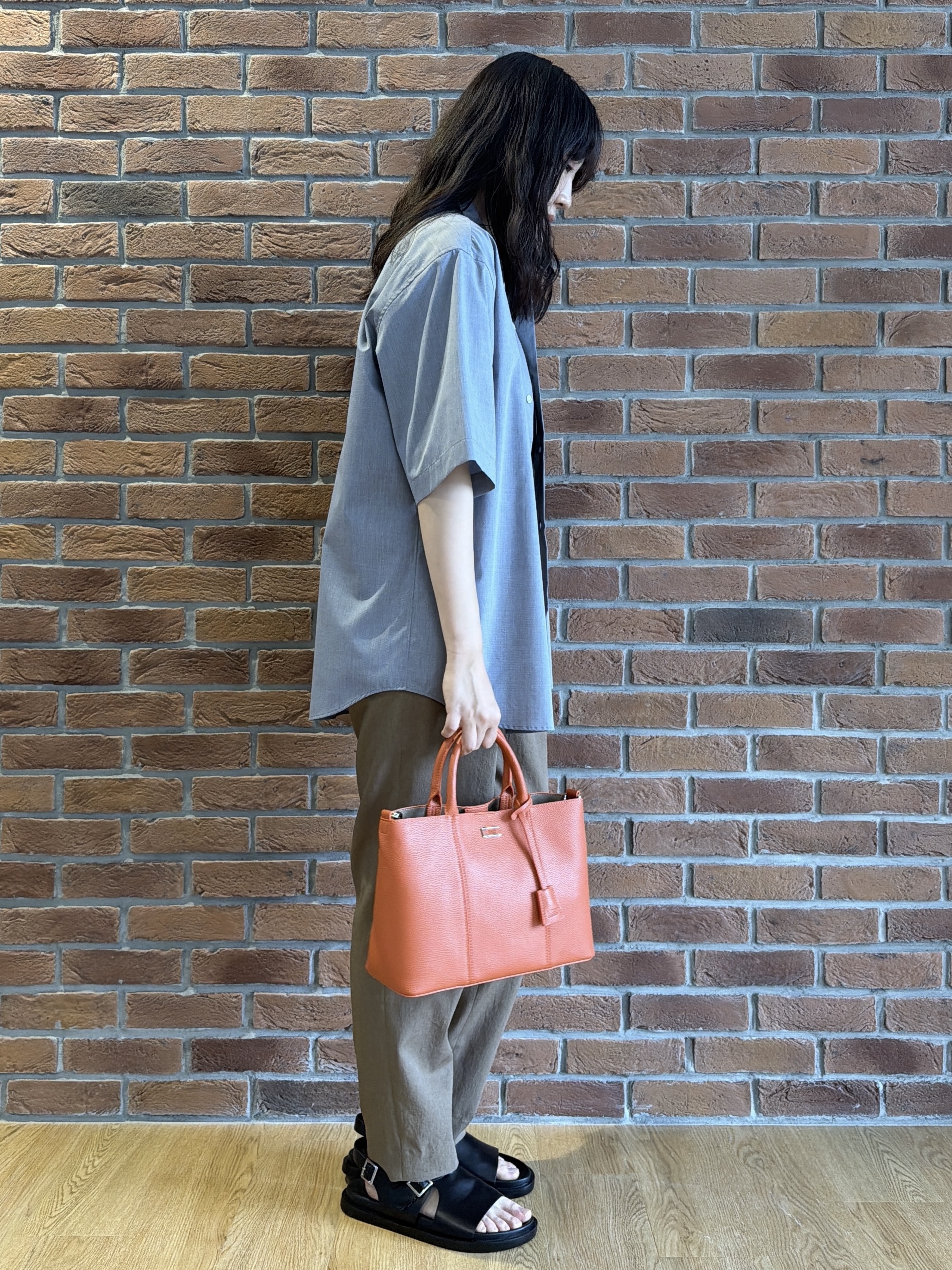 Akutagawaさんの「TAKEO KIKUCHI｜【接触冷感】アイスクリアコットン ワンポイント ポロシャツ」を使ったコーディネート