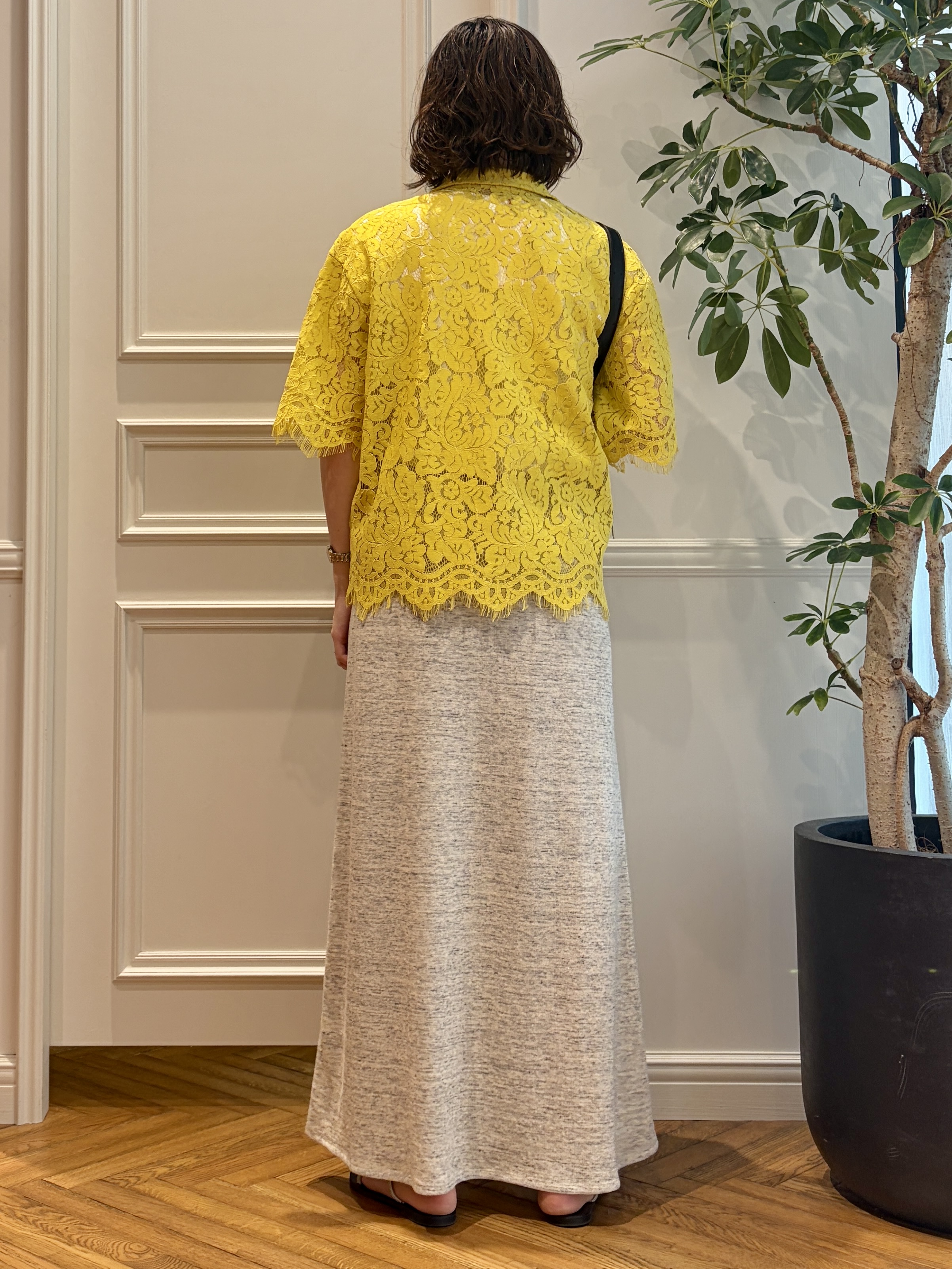 nakaoさんの「DRESSTERIOR｜【接触冷感／抗菌防臭／消臭】アイスクリアコットンフレンチスリーブT」を使ったコーディネート
