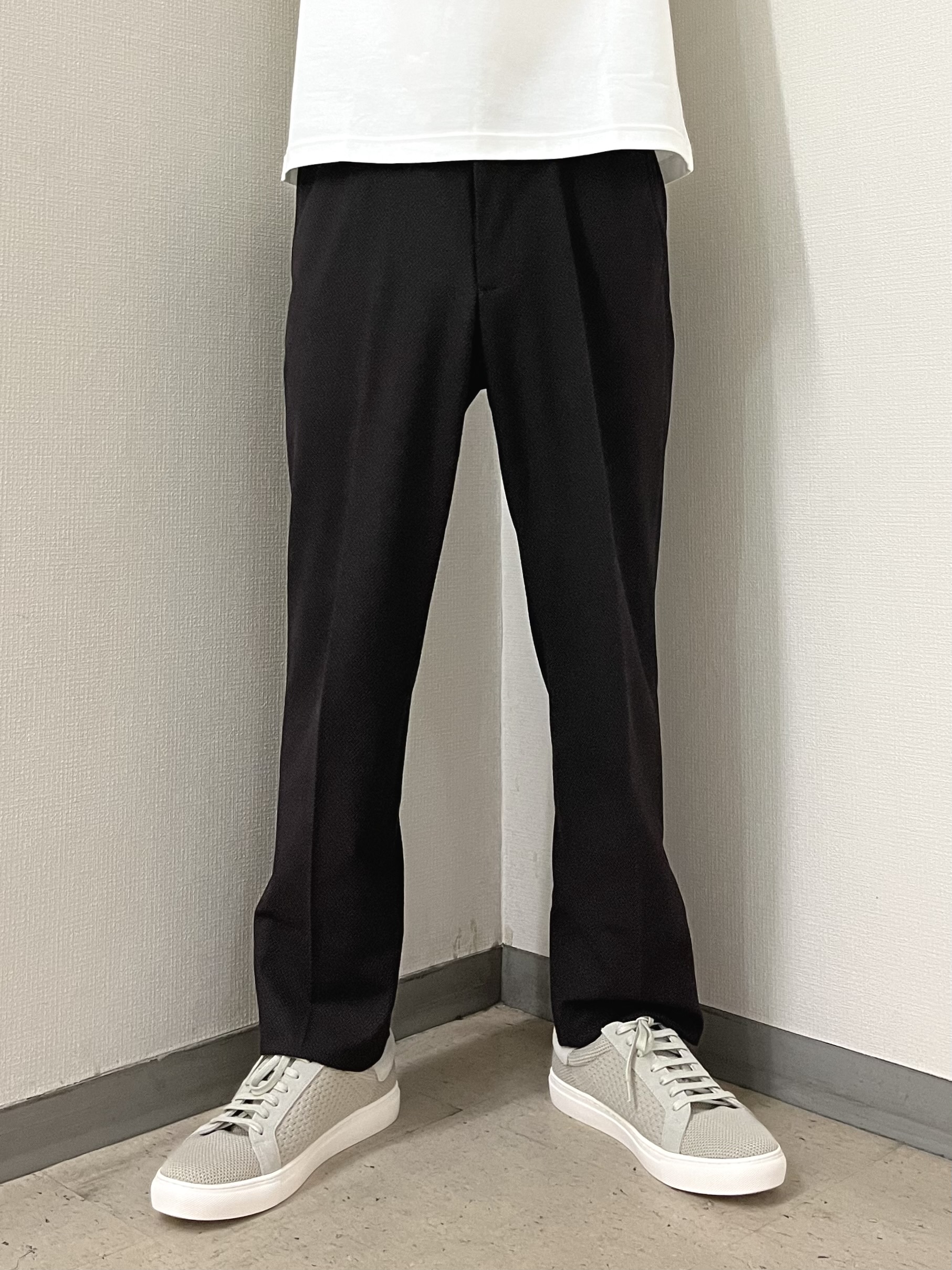 URAさんの「TAKEO KIKUCHI｜【接触冷感】アイスクリアコットン ワンポイント ポロシャツ」を使ったコーディネート