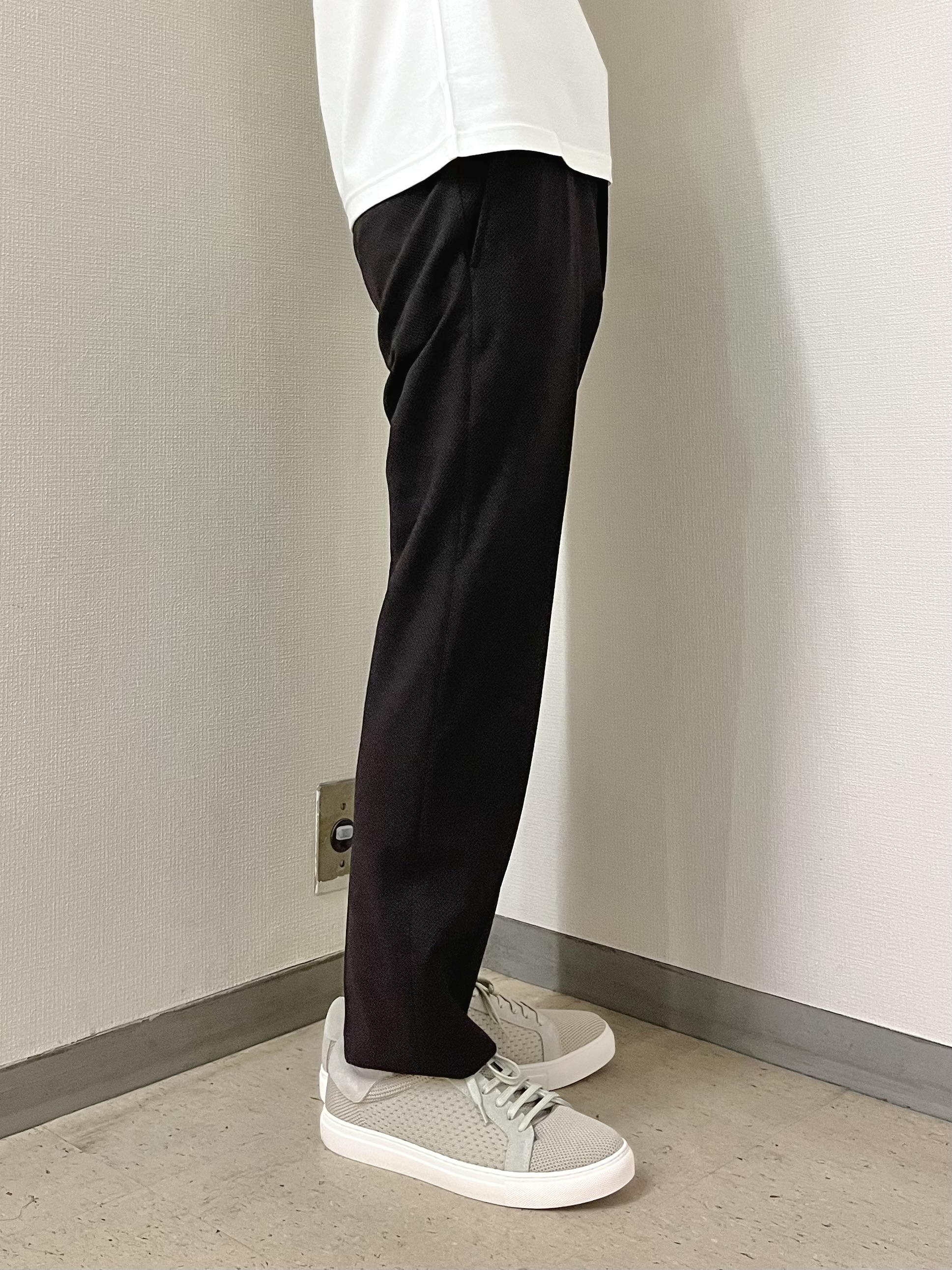 URAさんの「TAKEO KIKUCHI｜【接触冷感】アイスクリアコットン ワンポイント ポロシャツ」を使ったコーディネート