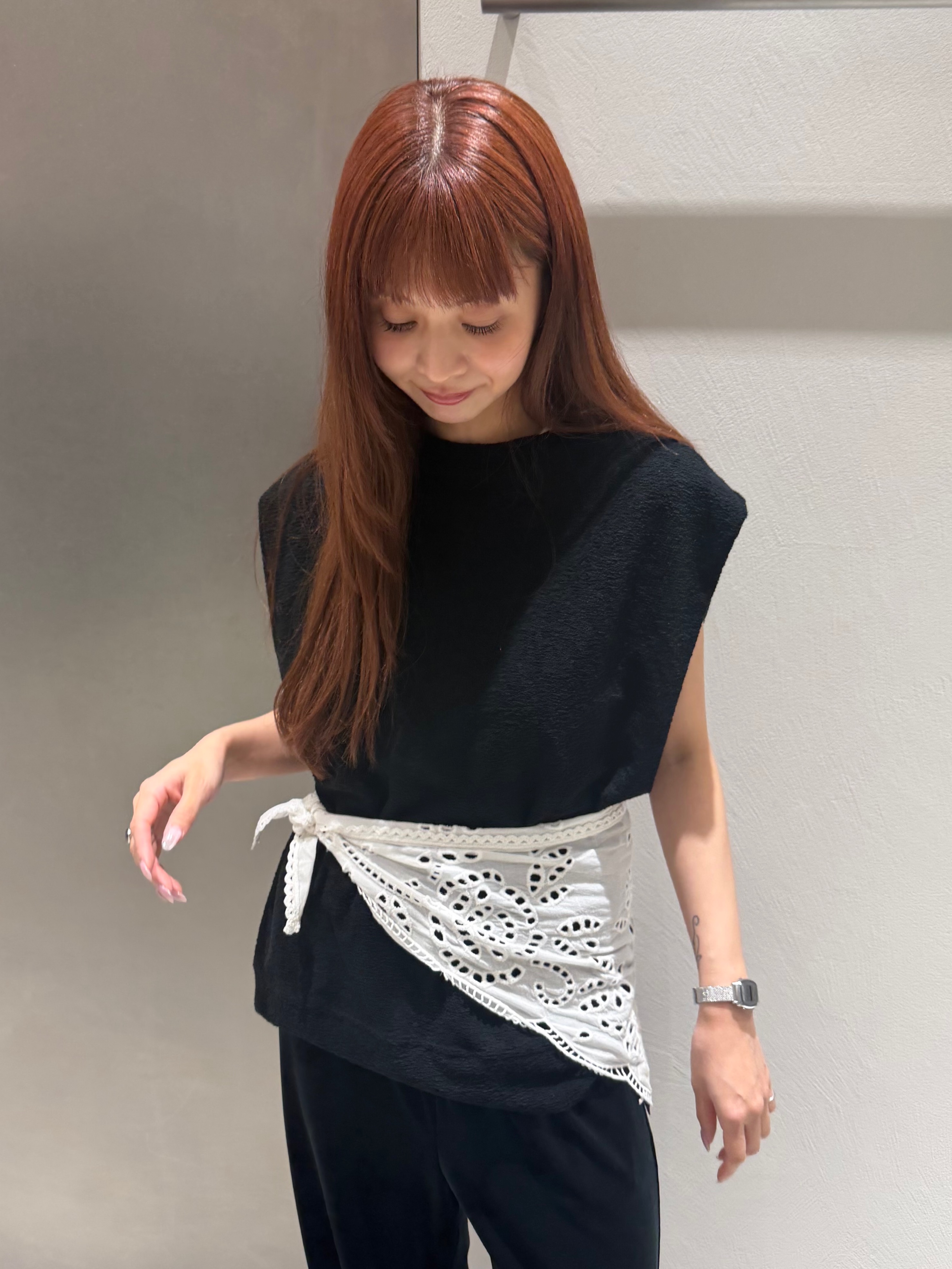 kanamiさんの「CODE A｜PROTAGONISTA｜sleeveless tee」を使ったコーディネート