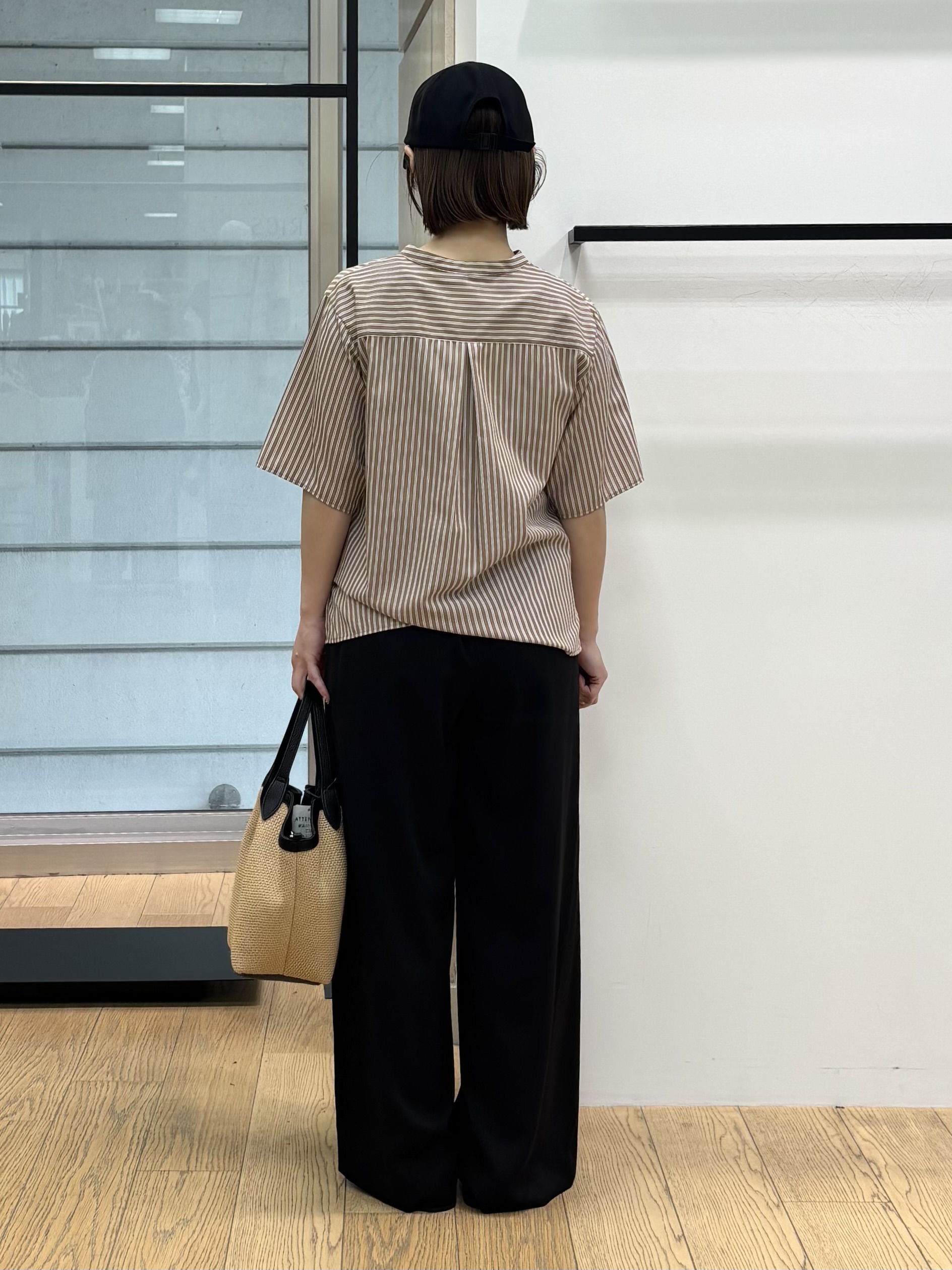 asamiさんの「INDIVI｜【UVケア／吸汗速乾／着映え】フリルピンタックブラウス」を使ったコーディネート