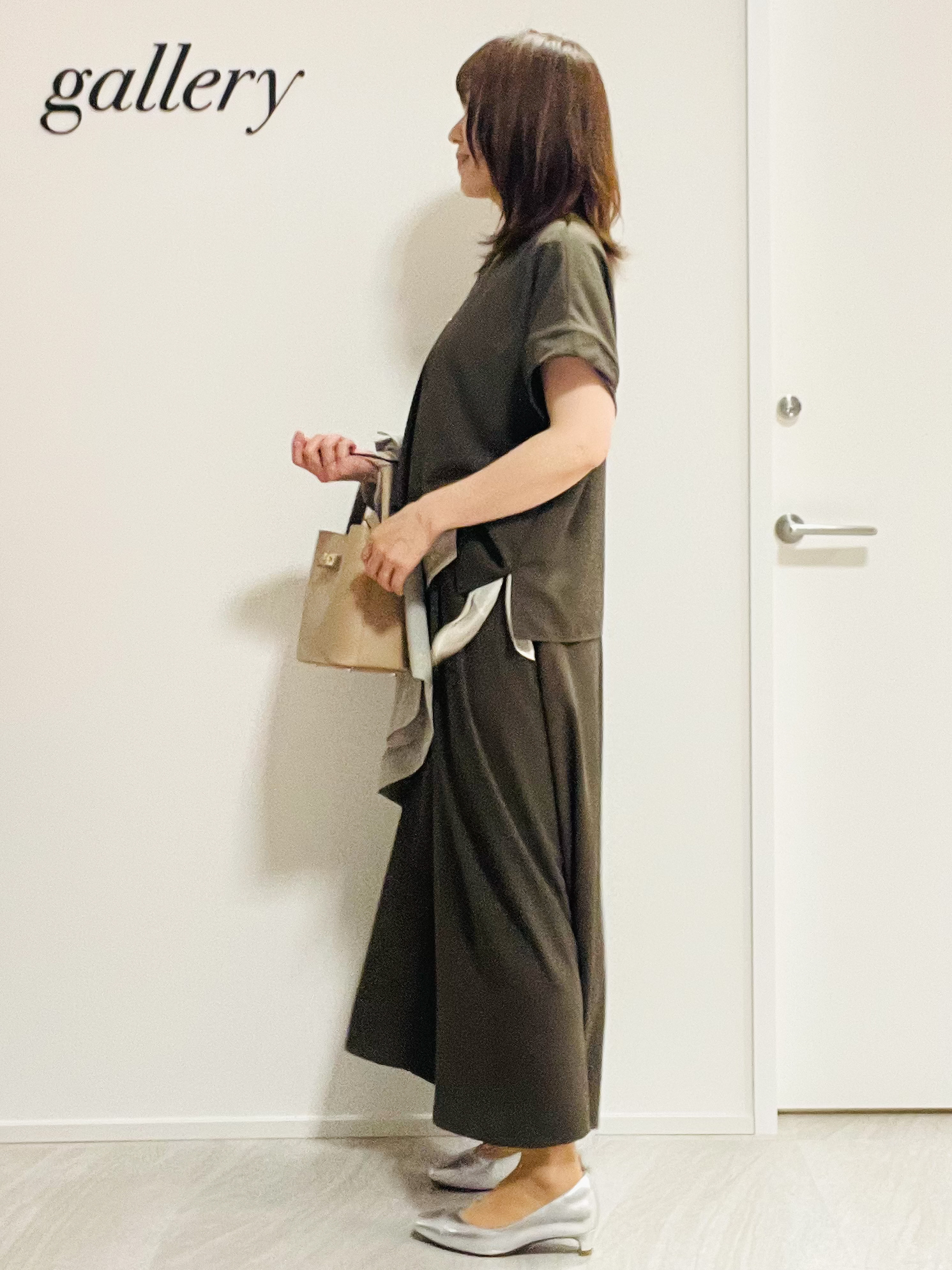 めいさんの「UNTITLED｜【セットアップ可/UVカット/前後2WAY】リラクシーフレンチスリーブブラウス」を使ったコーディネート