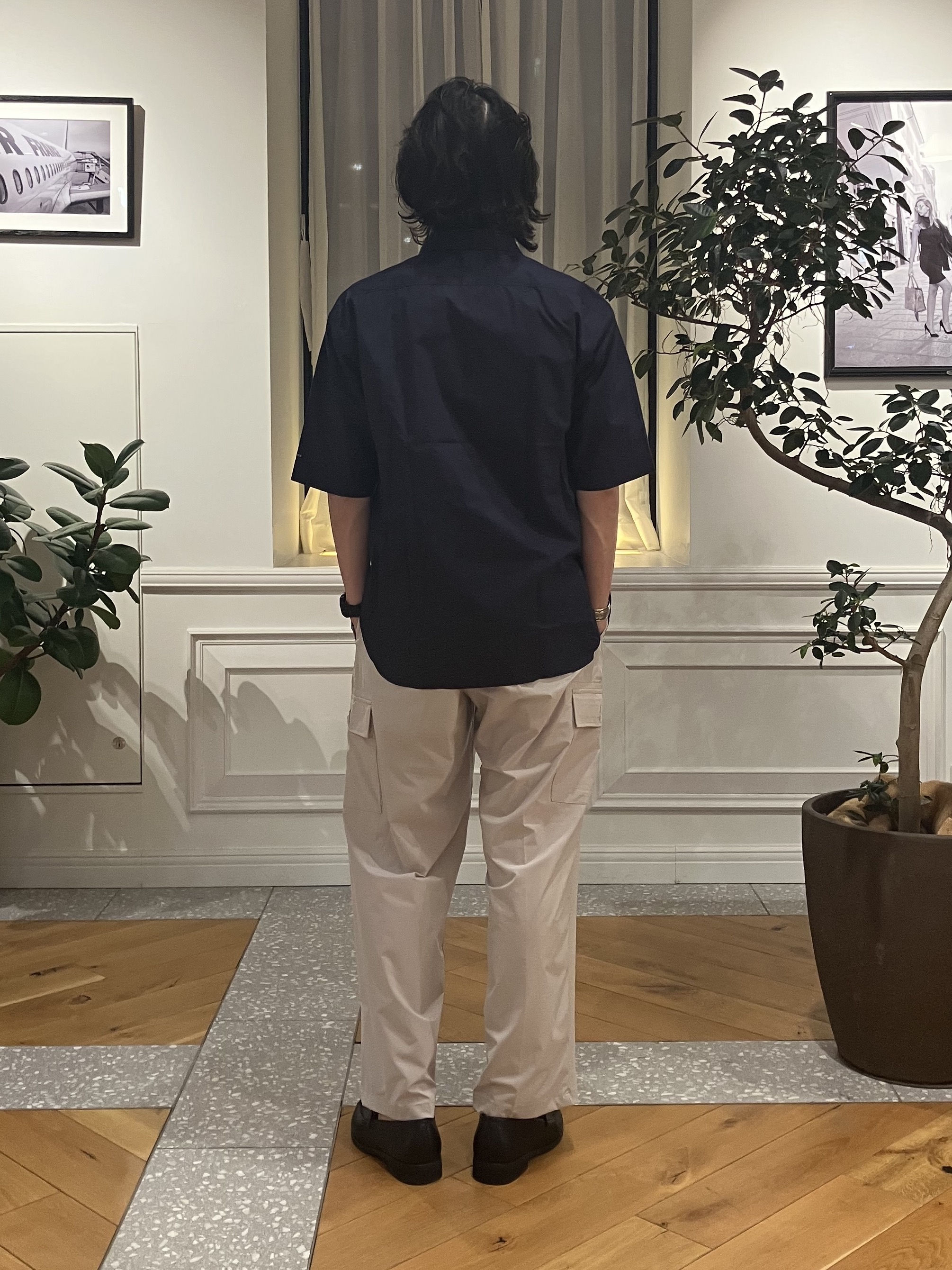 junyaさんの「DRESSTERIOR｜【Safari5月号掲載】ウォッシャブル キューバニットシャツ」を使ったコーディネート