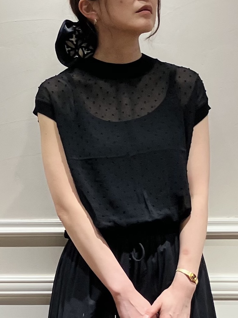 TSUKUIさんの「DRESSTERIOR｜ウォッシャブルエンブロイダリースカート」を使ったコーディネート