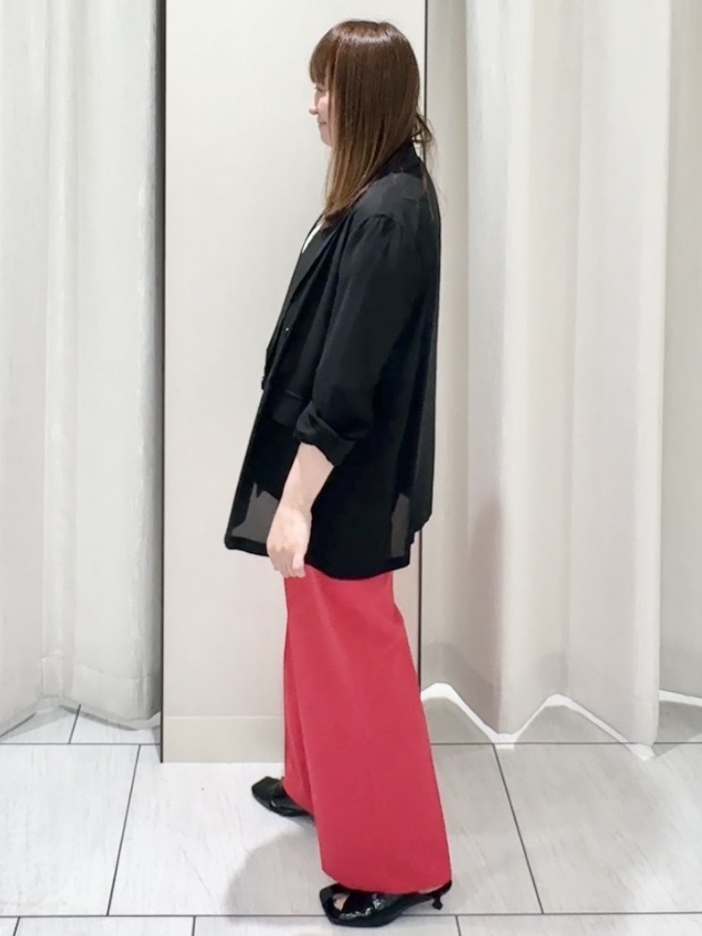 ʏᴜᴋɪᴋᴏさんの「UNTITLED｜◆【セットアップ可/接触冷感/通気性】ドライシアーダブルジャケット」を使ったコーディネート
