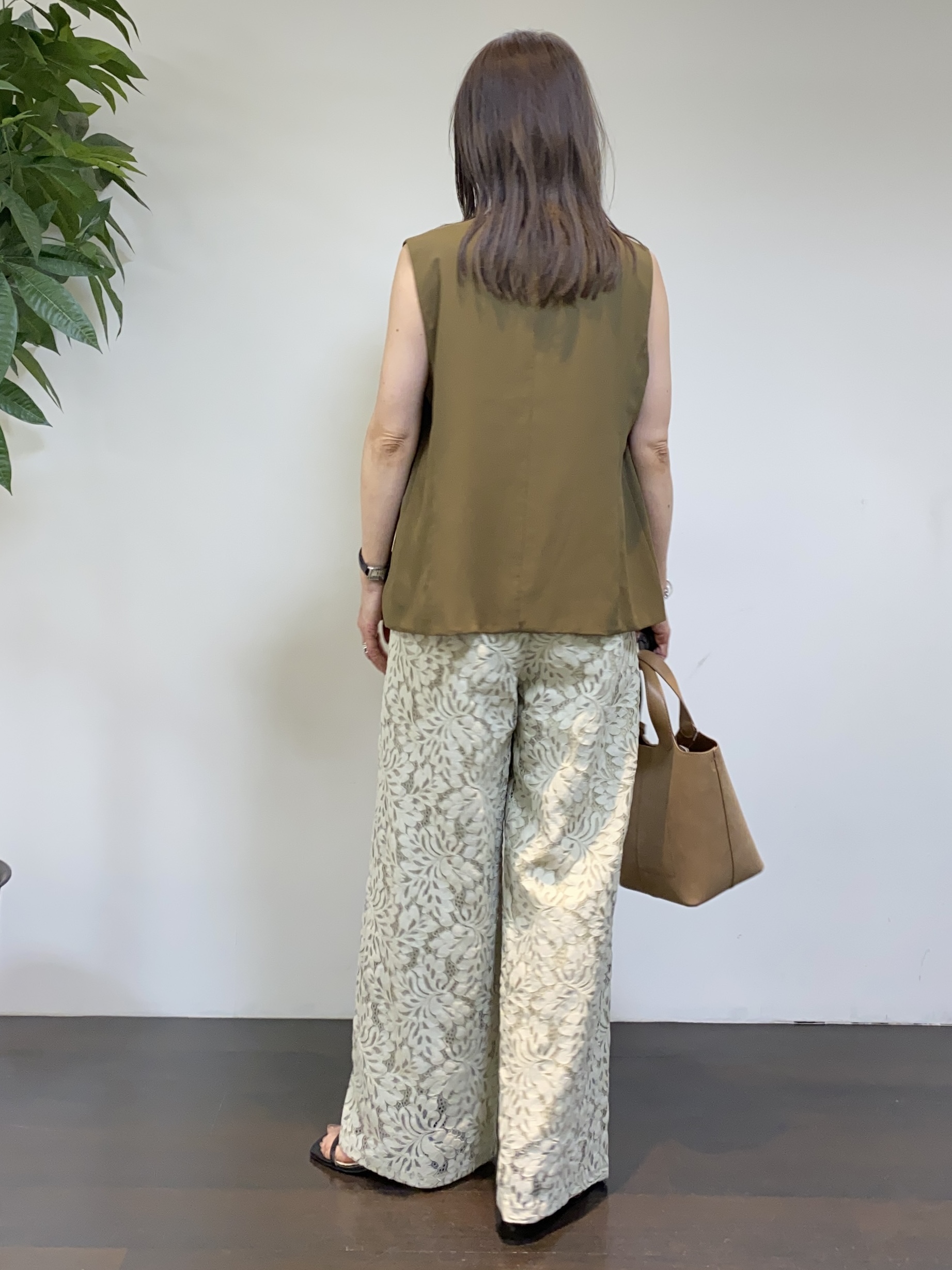 tomoさんの「UNTITLED｜◆【セットアップ可/接触冷感/通気性】ドライシアーダブルジャケット」を使ったコーディネート