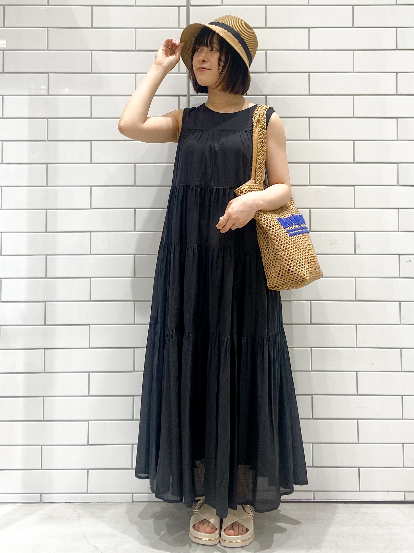 kimiさんの「OPAQUE.CLIP｜刺繍レースショートブラウス【洗える】」を使ったコーディネート