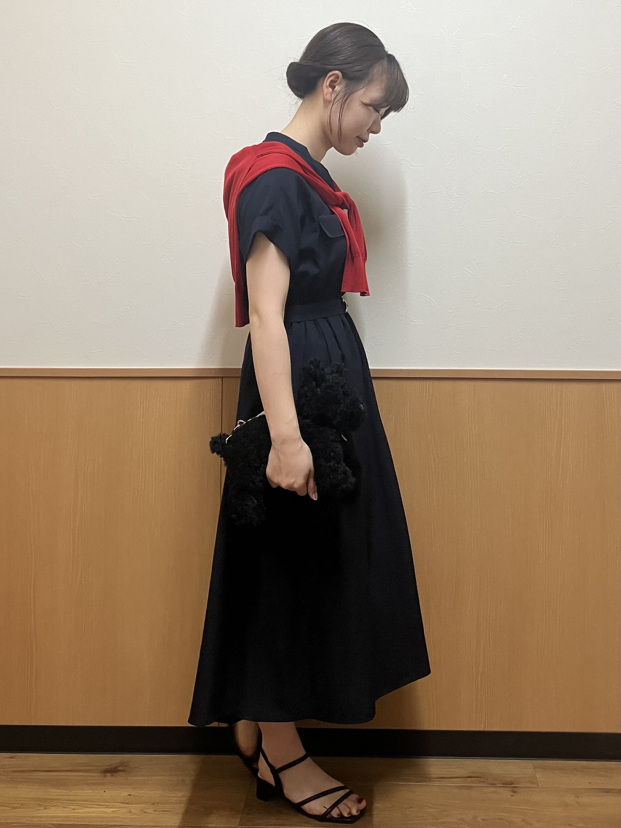 MAYUKIさんの「index｜【接触冷感】ビジューボタンカーディガン《抗ピリング／洗濯機OK》」を使ったコーディネート