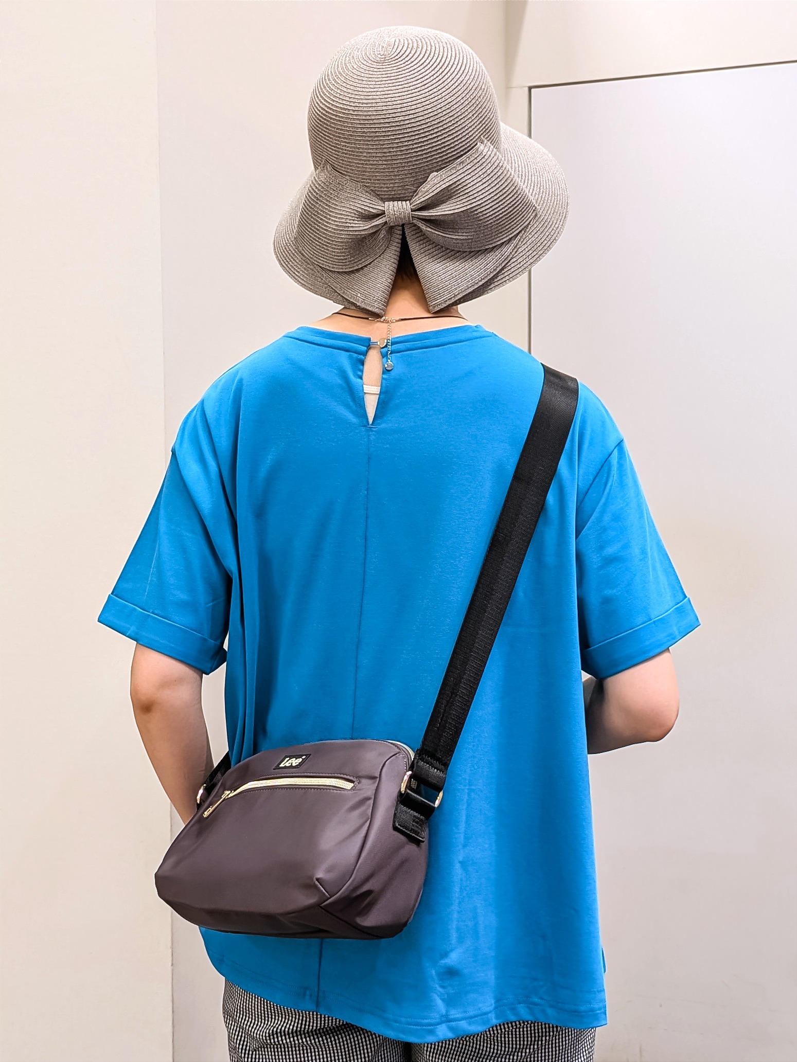 やまちゃんさんの「grove｜【遮熱／吸水速乾／UVカット】フレアシルエットTシャツ」を使ったコーディネート
