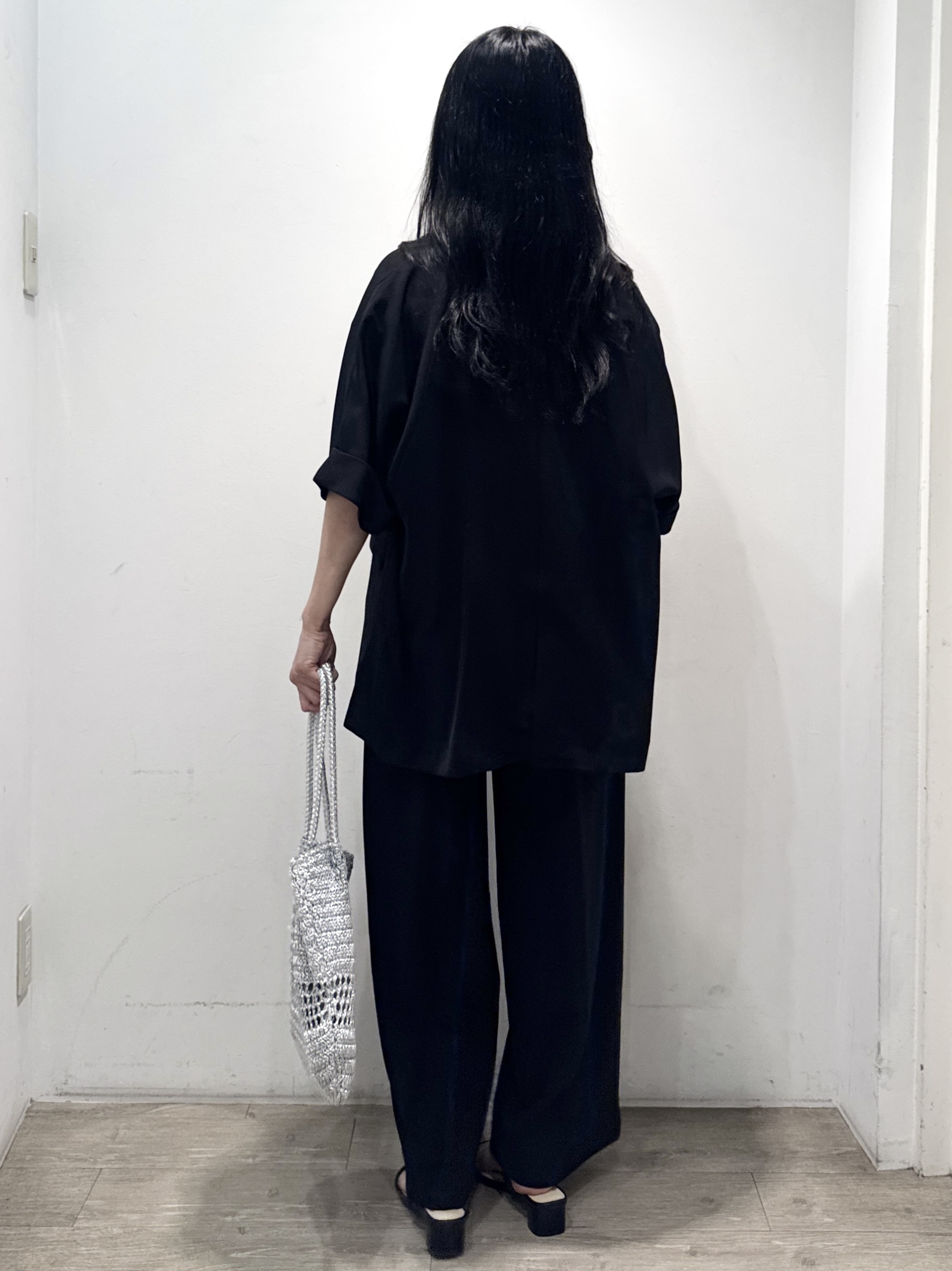 yuicciさんの「OPAQUE.CLIP｜【接触冷感／吸水速乾／防シワ】リネンライクテーラードジャケット《洗濯機OK》」を使ったコーディネート