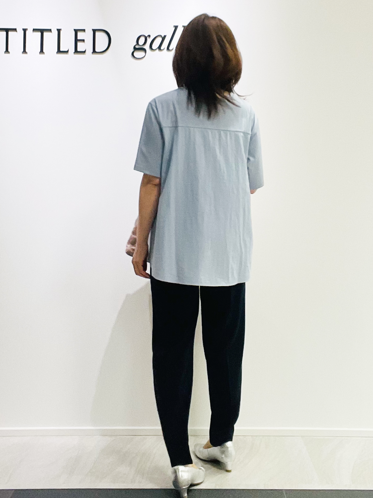 めいさんの「UNTITLED｜【洗える/Tシャツ】異素材ドッキングプルオーバー」を使ったコーディネート