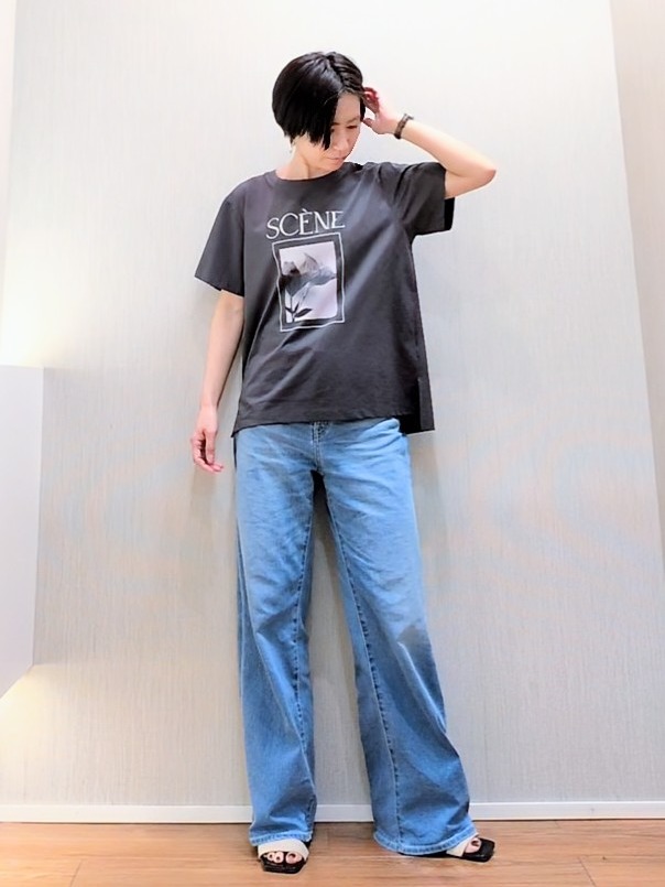ミズタさんの「UNTITLED｜【ロゴ/プリント】グラフィックTシャツ」を使ったコーディネート