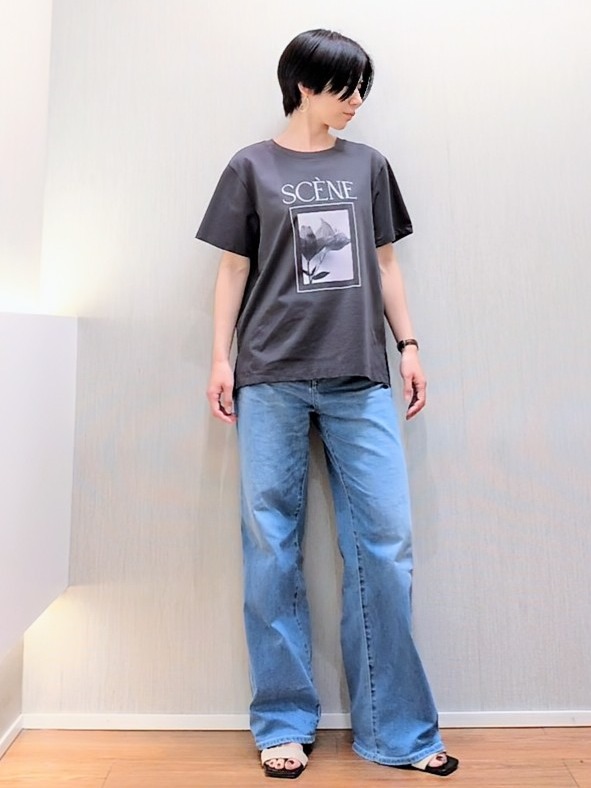 ミズタさんの「UNTITLED｜【ロゴ/プリント】グラフィックTシャツ」を使ったコーディネート