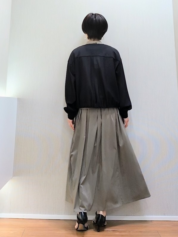 ミズタさんの「UNTITLED｜◆【洗える】シアーブルゾン」を使ったコーディネート