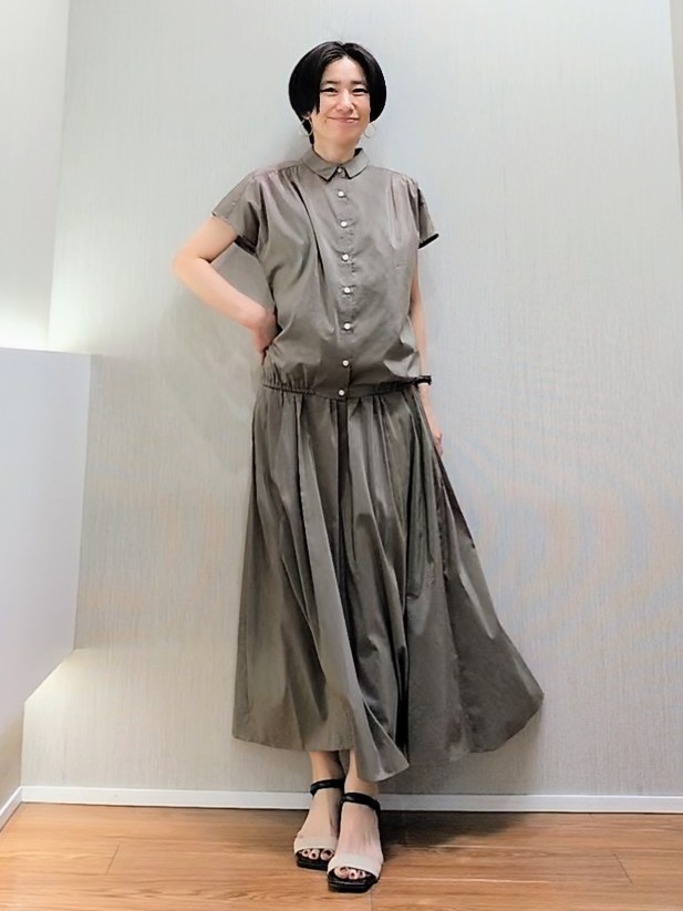 ミズタさんの「UNTITLED｜◆【洗える】シアーブルゾン」を使ったコーディネート