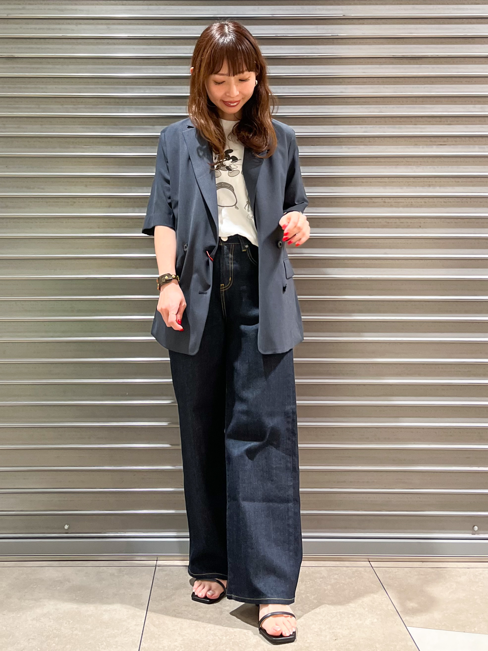 じゅんさんの「DRESSTERIOR｜【otonaMUSE5月号掲載/セットアップ可】ウォッシャブルイージーサマージャケット」を使ったコーディネート
