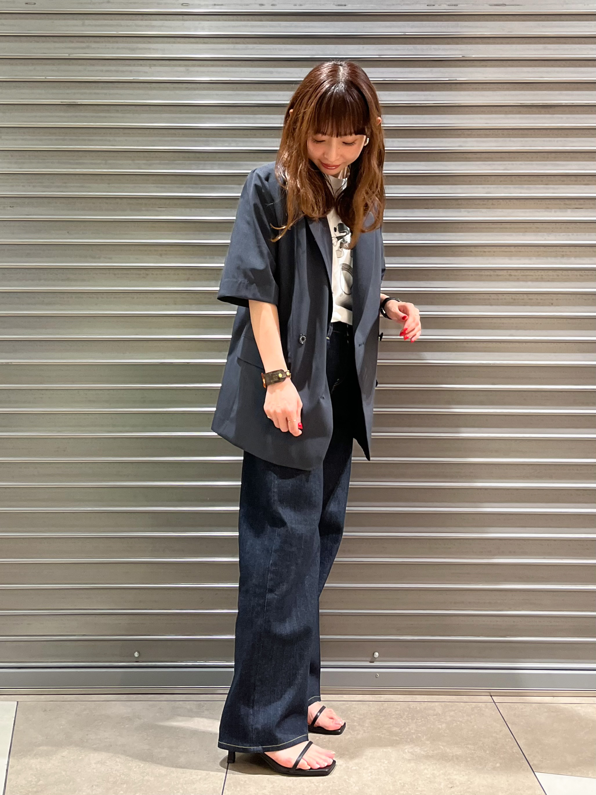 じゅんさんの「DRESSTERIOR｜【otonaMUSE5月号掲載/セットアップ可】ウォッシャブルイージーサマージャケット」を使ったコーディネート