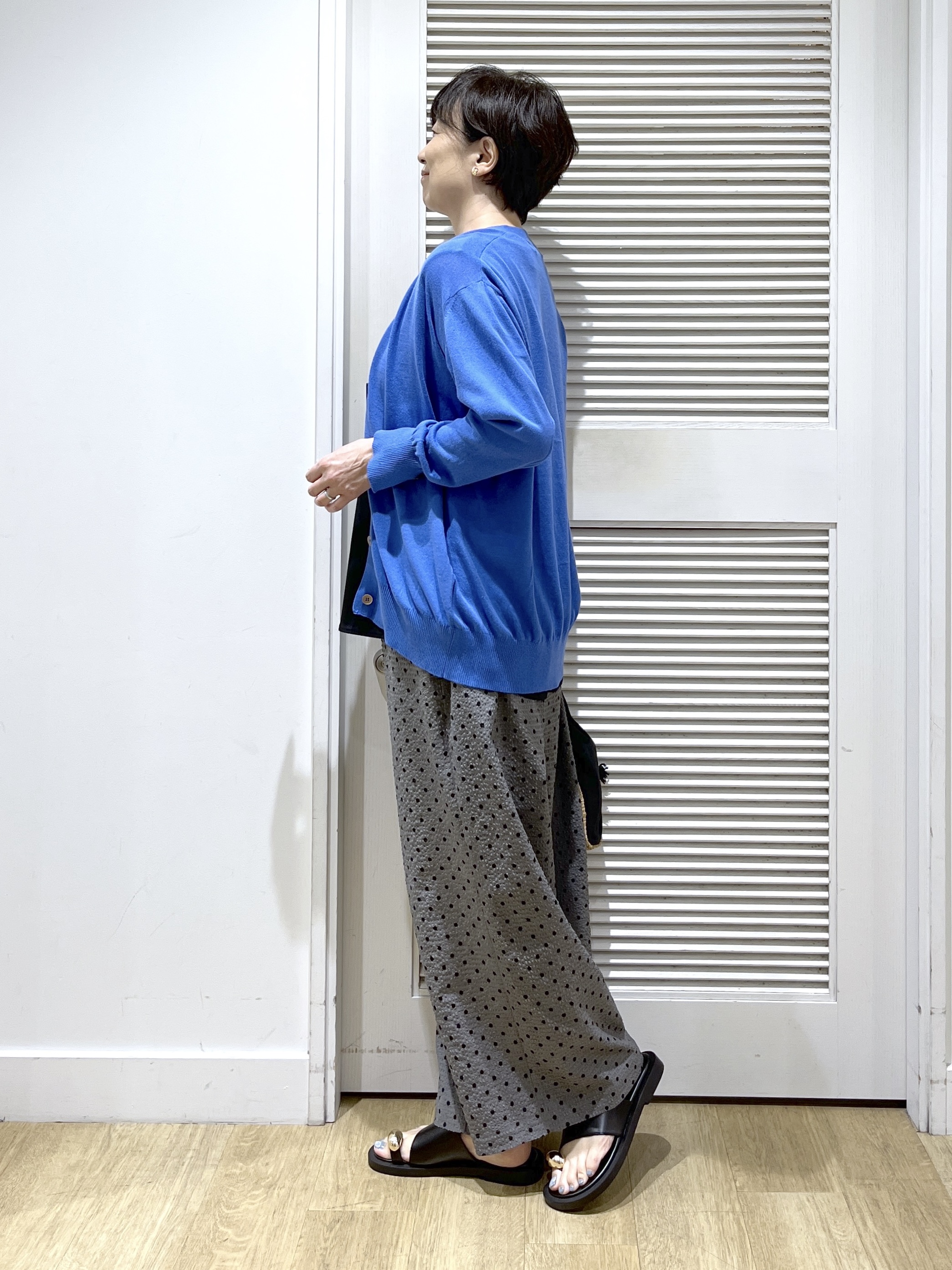 Miyazakiさんの「Dessin｜【洗える】ジョーゼットノースリーブ」を使ったコーディネート