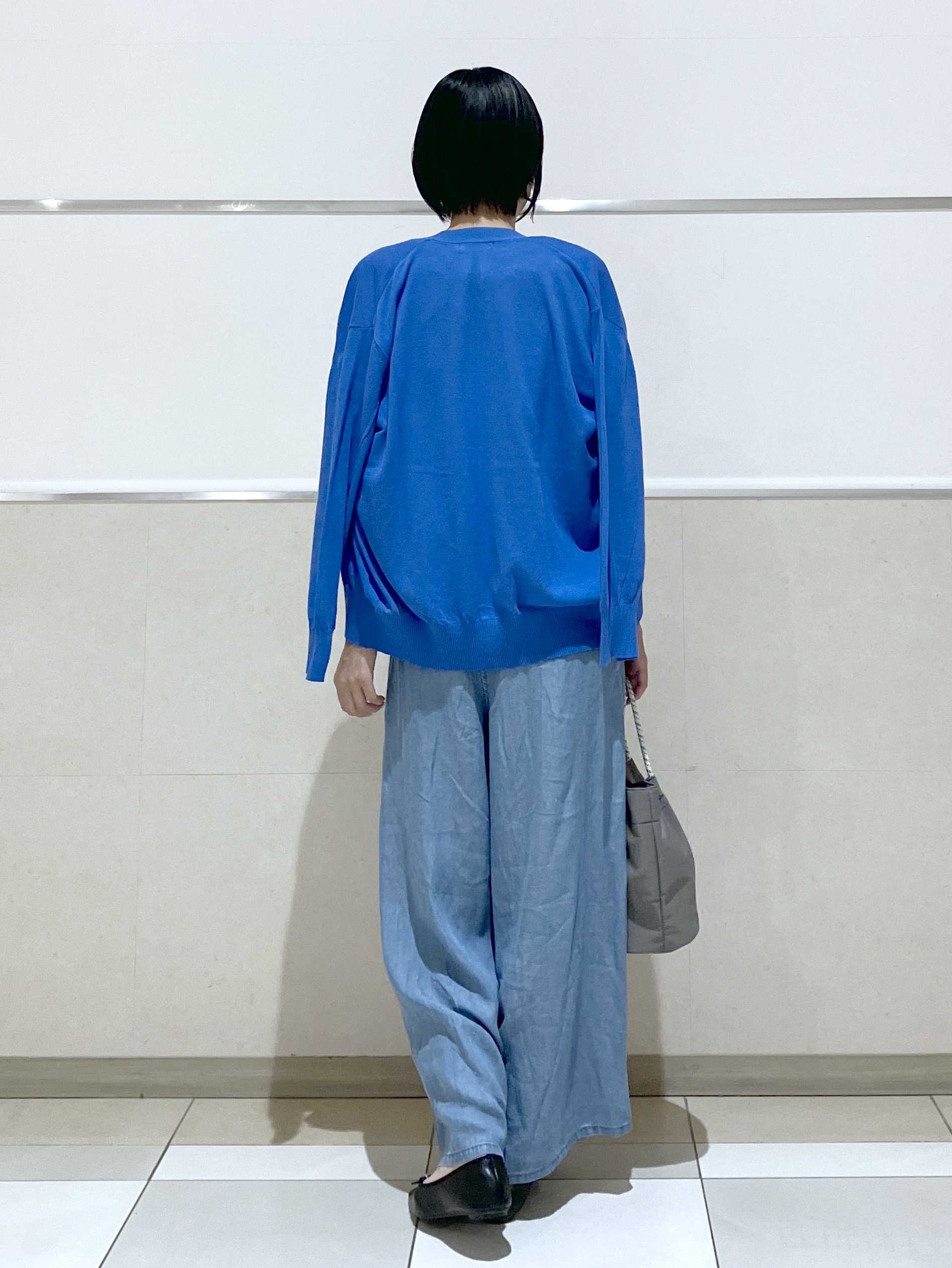 eriko さんの「Dessin｜【UVカット/接触冷感】美光沢カットソー」を使ったコーディネート