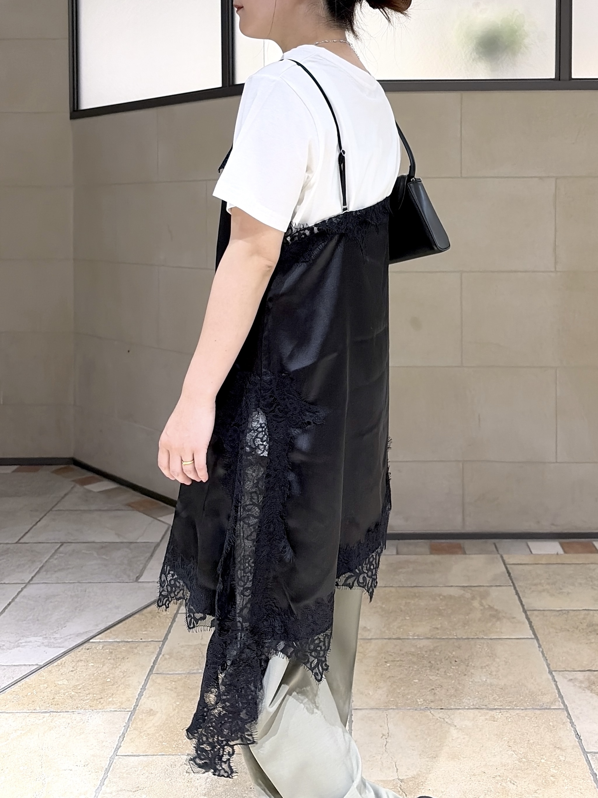 よねさんの「INDIVI｜Comfy SET UP｜ハーフスリーブジャケット【セットアップ対応／通勤／接触冷感／UVカット】」を使ったコーディネート