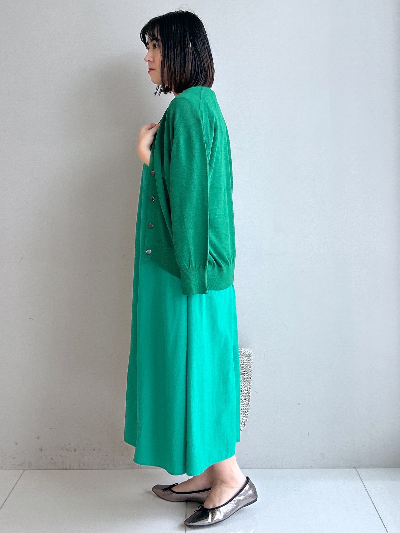 Hirokaさんの「Dessin｜【撥水】Aラインナイロンワンピース」を使ったコーディネート