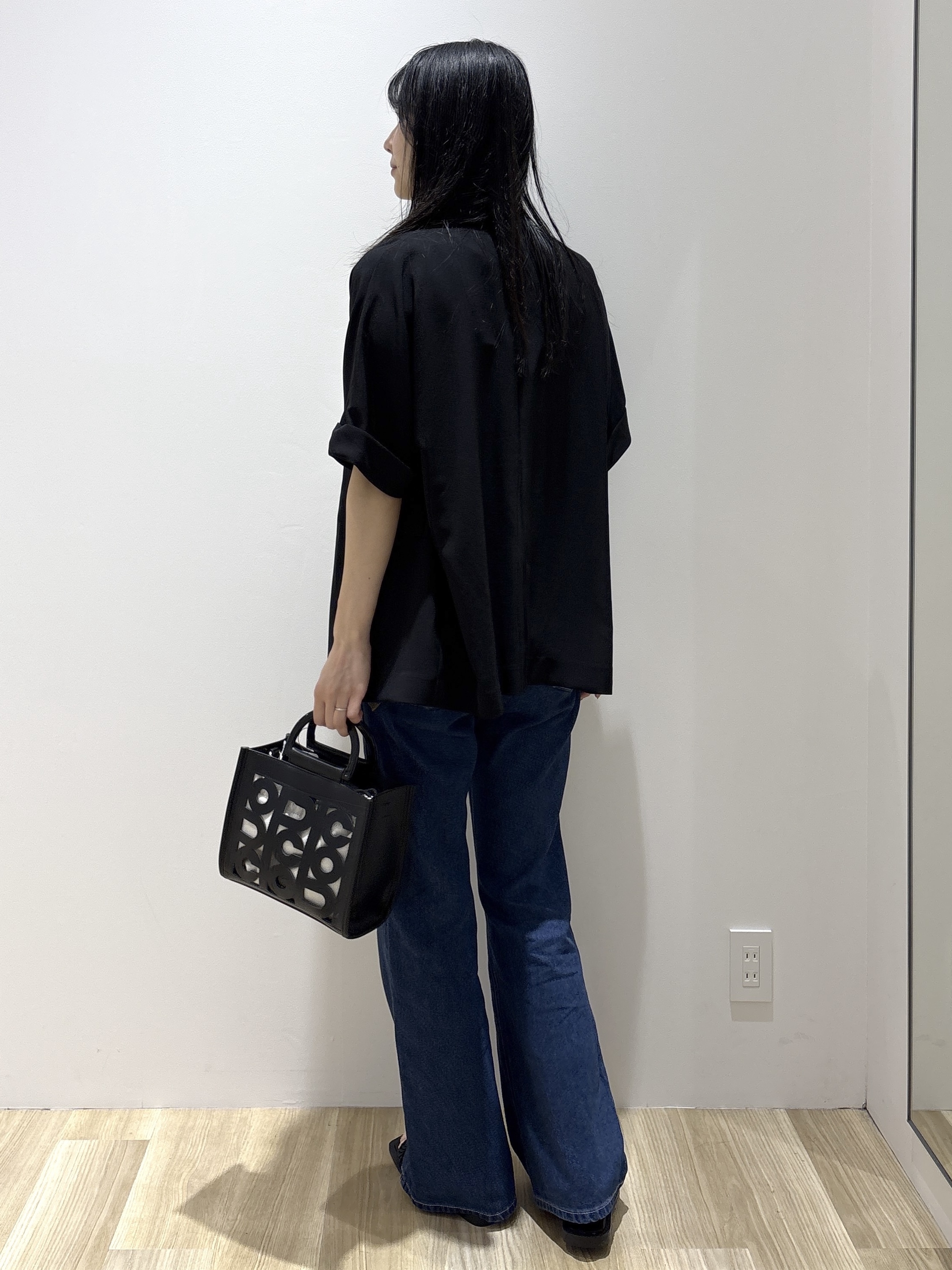 sachikoさんの「OPAQUE.CLIP｜【接触冷感／吸水速乾／防シワ】リネンライクテーラードジャケット《洗濯機OK》」を使ったコーディネート