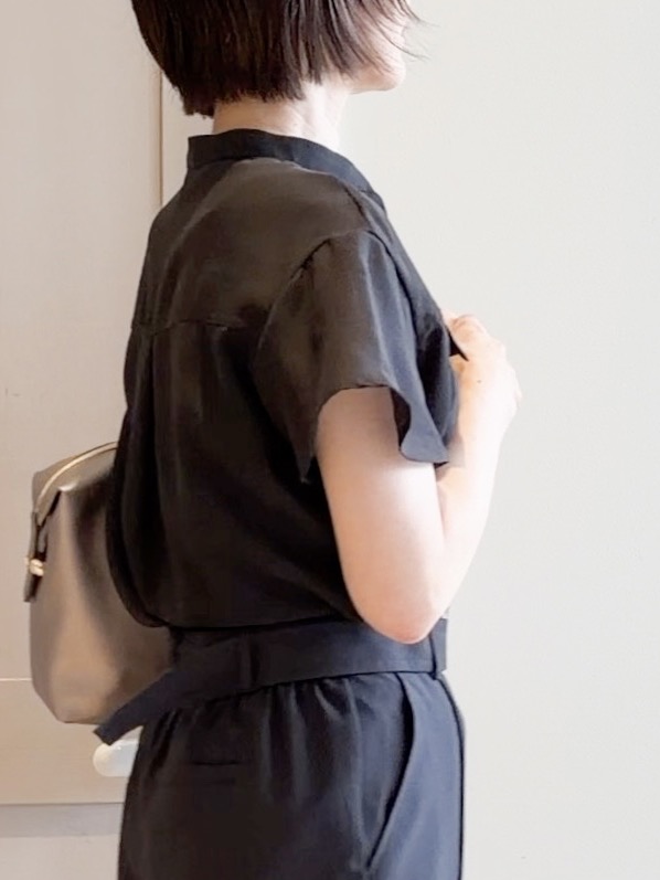 yamakoさんの「grove｜【洗濯機OK/SETUP可】シワになりにくい、フレアスリーブブラウス」を使ったコーディネート