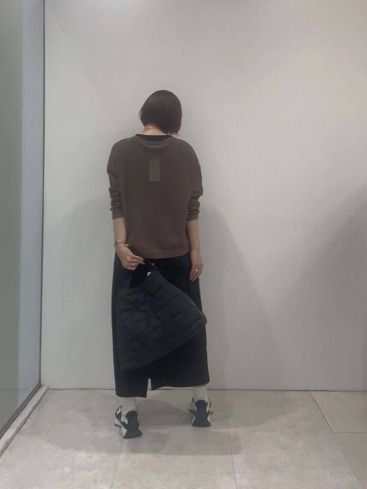 まどかさんの「UNTITLED｜【接触冷感/UVカット/遮熱/抗菌防臭】ライトプレーティングワンピース」を使ったコーディネート