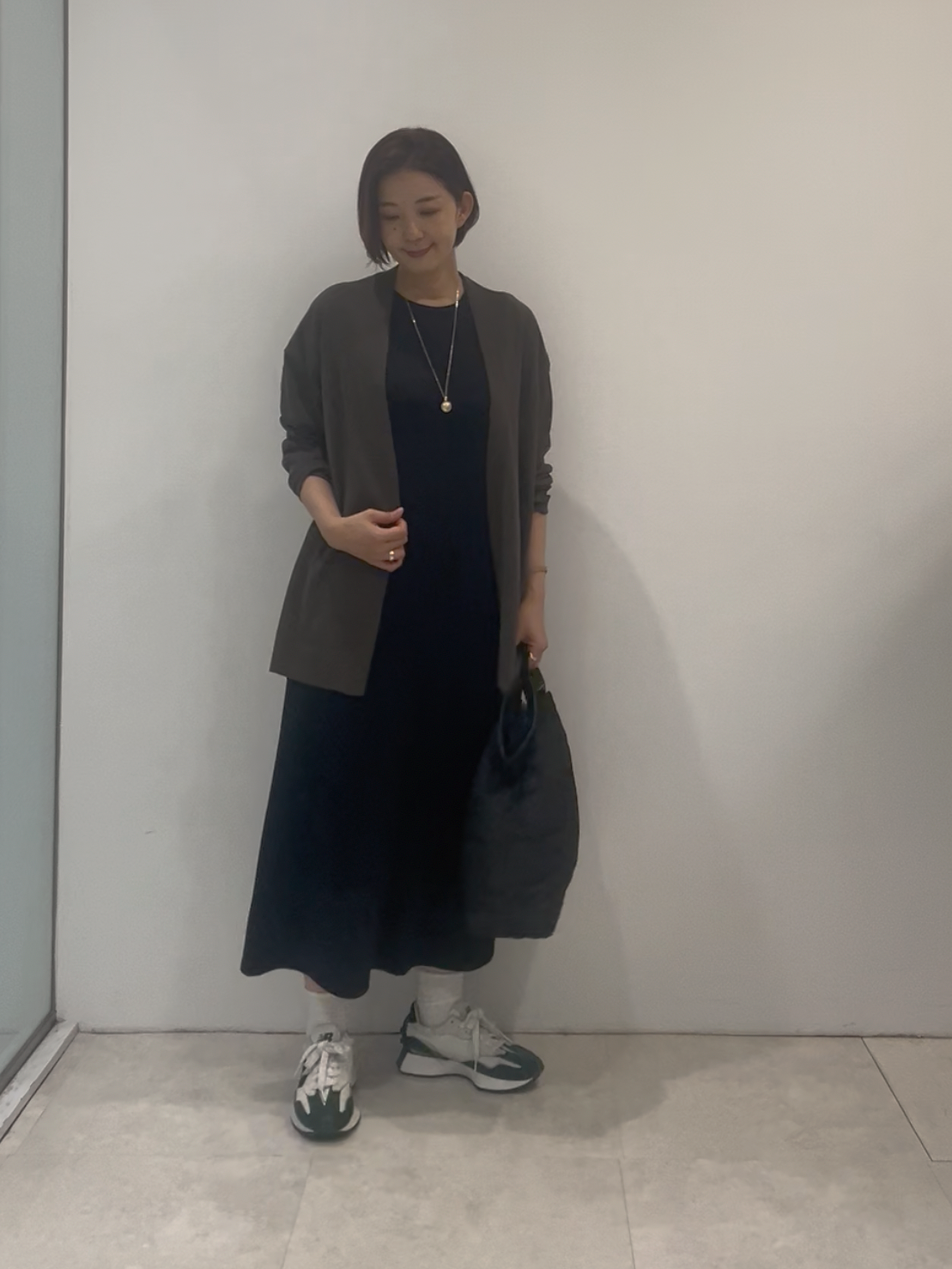 まどかさんの「UNTITLED｜【接触冷感/UVカット/遮熱機能】フライスジャージカーディガン」を使ったコーディネート