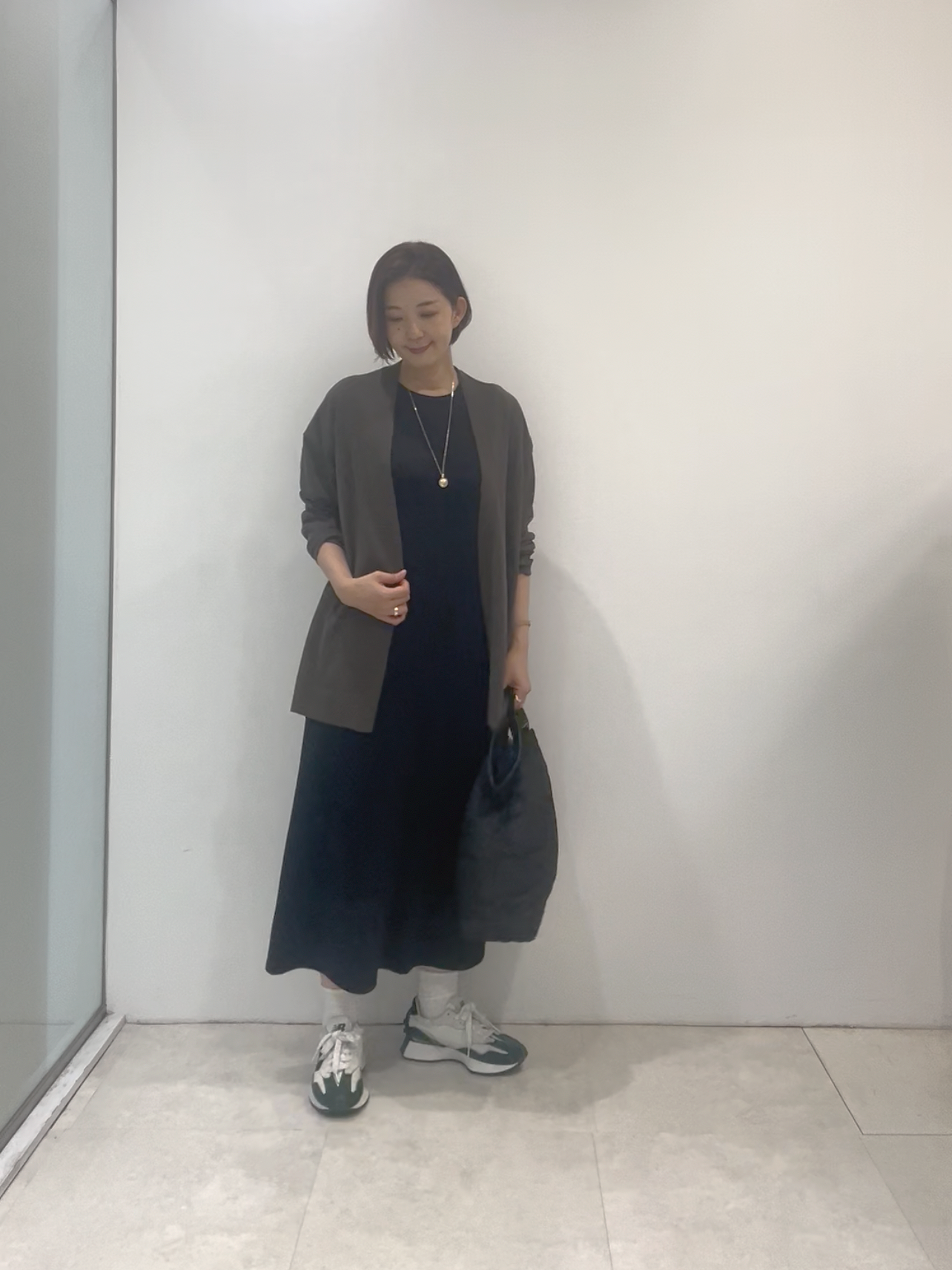 まどかさんの「UNTITLED｜【接触冷感/UVカット/遮熱機能】フライスジャージカーディガン」を使ったコーディネート