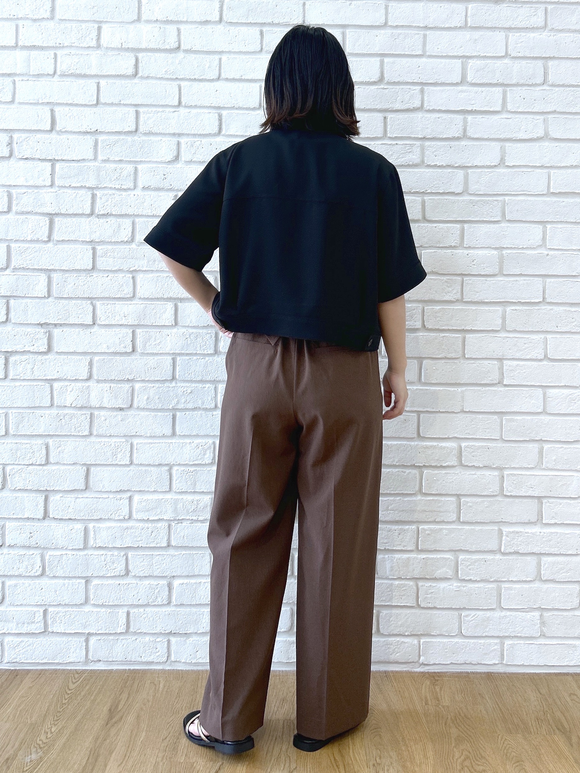 Hirokaさんの「grove｜【吸水速乾・通気性・洗える】衿付きハーフジャケット」を使ったコーディネート