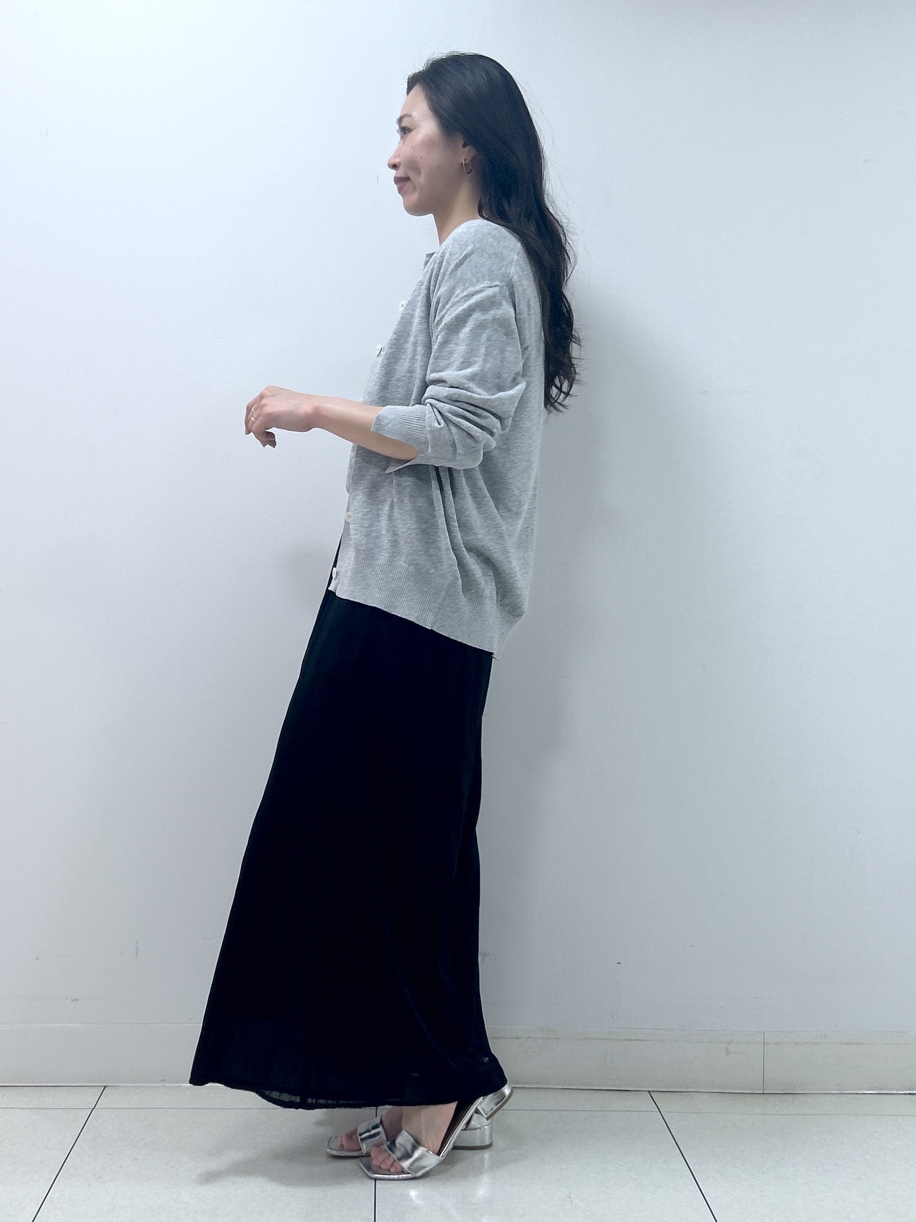Kaiさんの「Dessin｜【9色展開/接触冷感/UVカット】ドライタッチサマーニットT」を使ったコーディネート