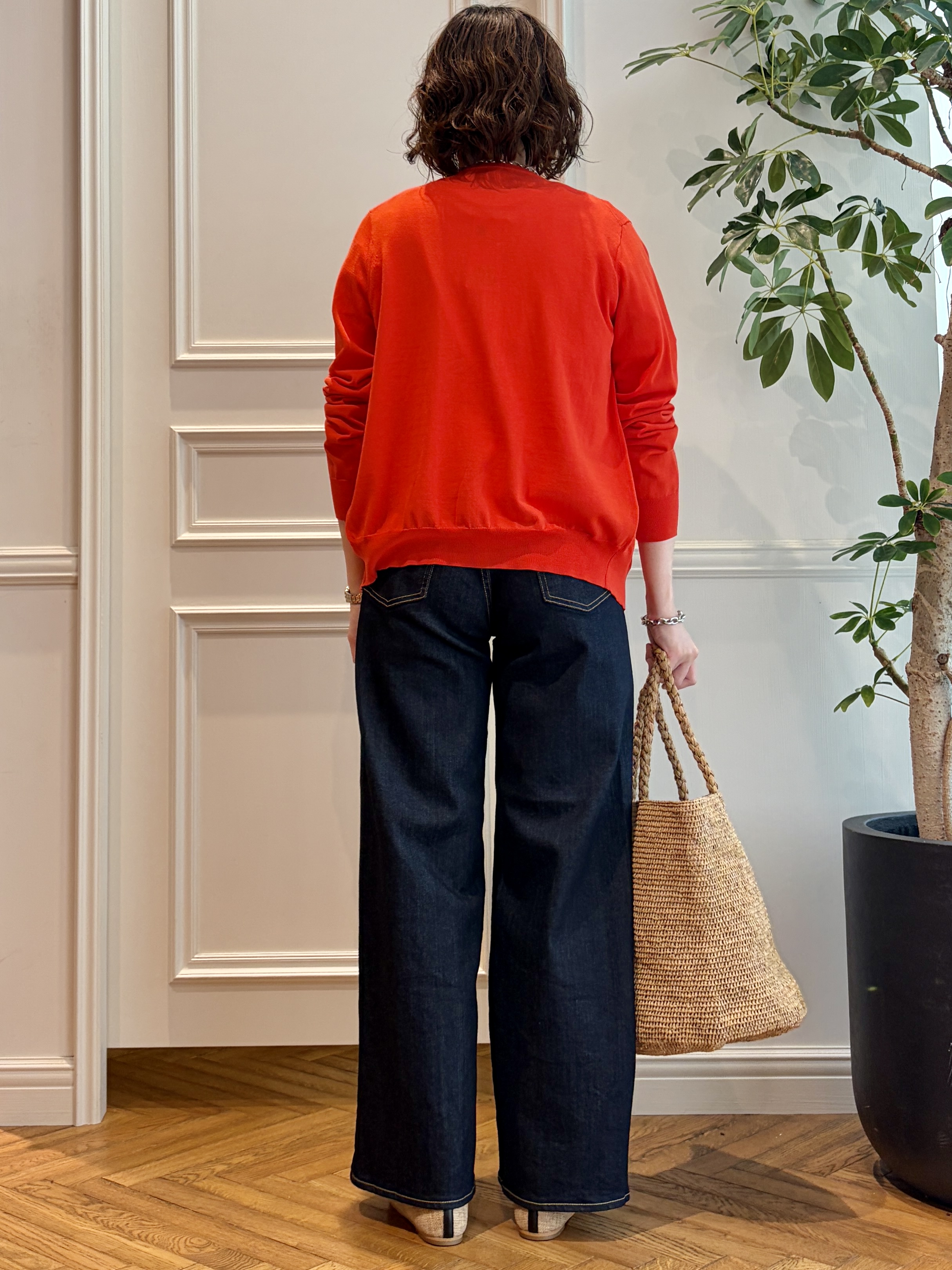 nakaoさんの「DRESSTERIOR｜◆RED CARD TOKYO（レッドカードトーキョー）35th Anniv． Wide」を使ったコーディネート
