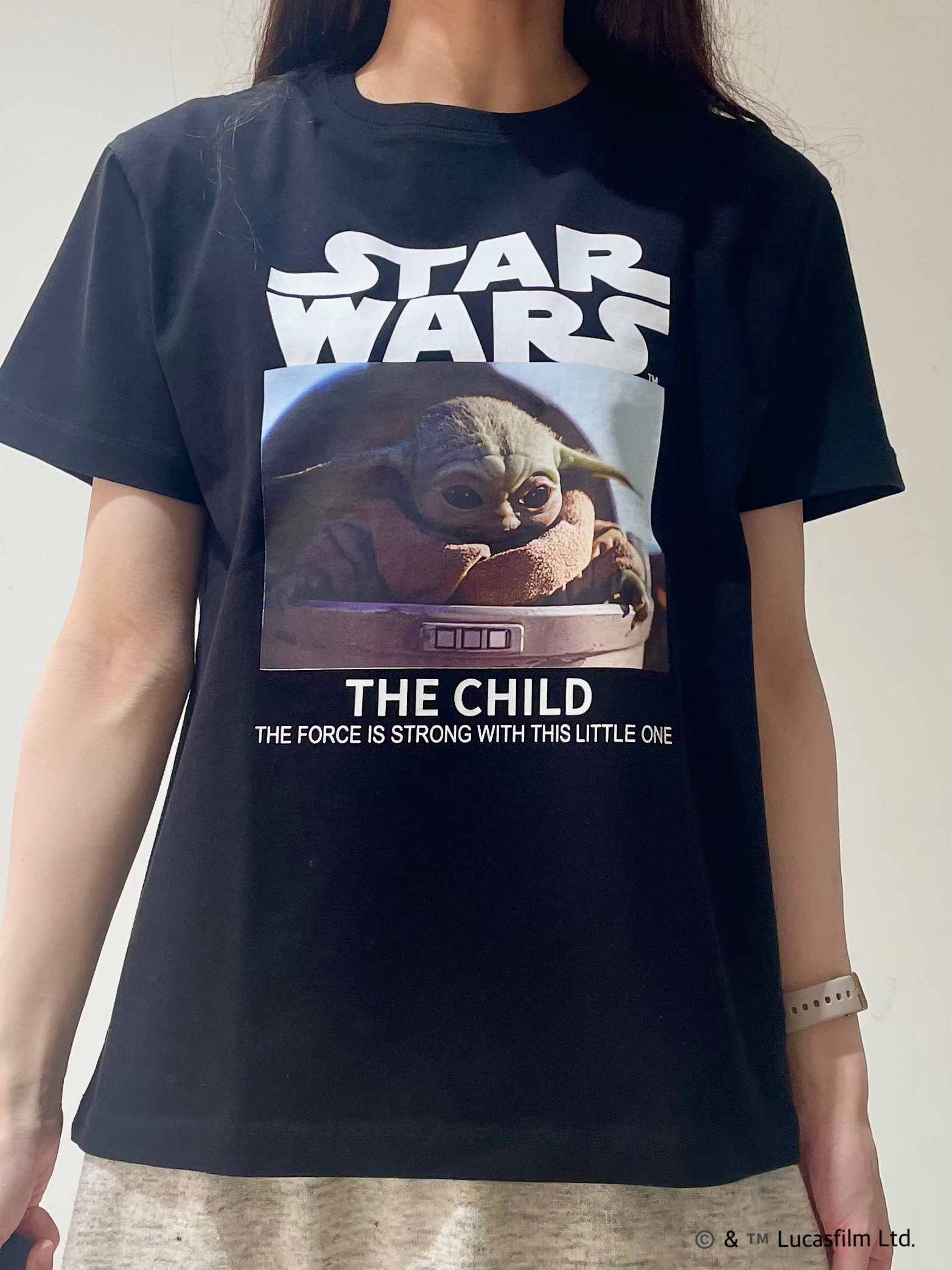 ことさんの「DRESSTERIOR｜【接触冷感】STAR WARS カプセルグローグTシャツ」を使ったコーディネート