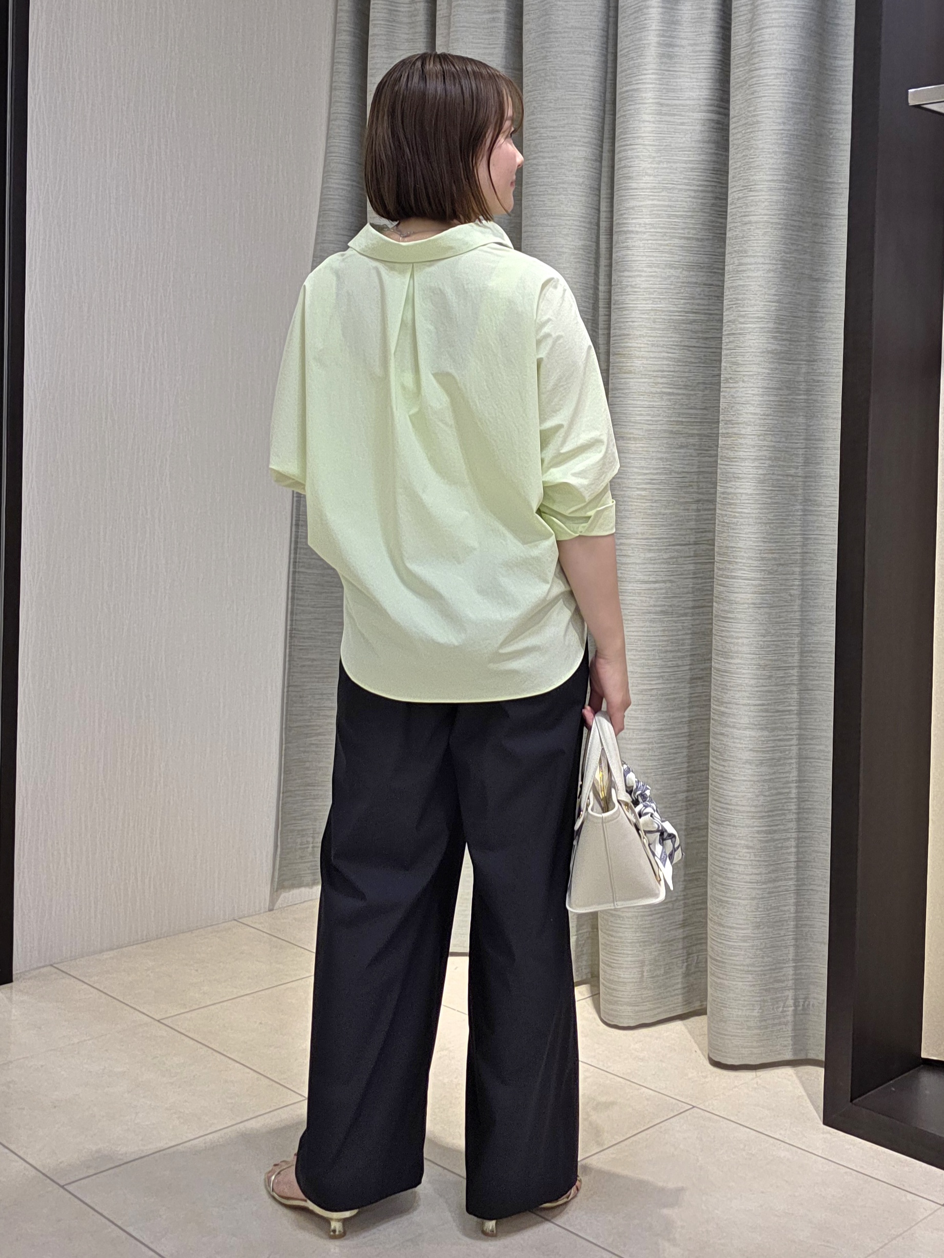 naokoさんの「UNTITLED｜【接触冷感/吸水速乾/UVカット】ドルマンスリーブシャツ」を使ったコーディネート