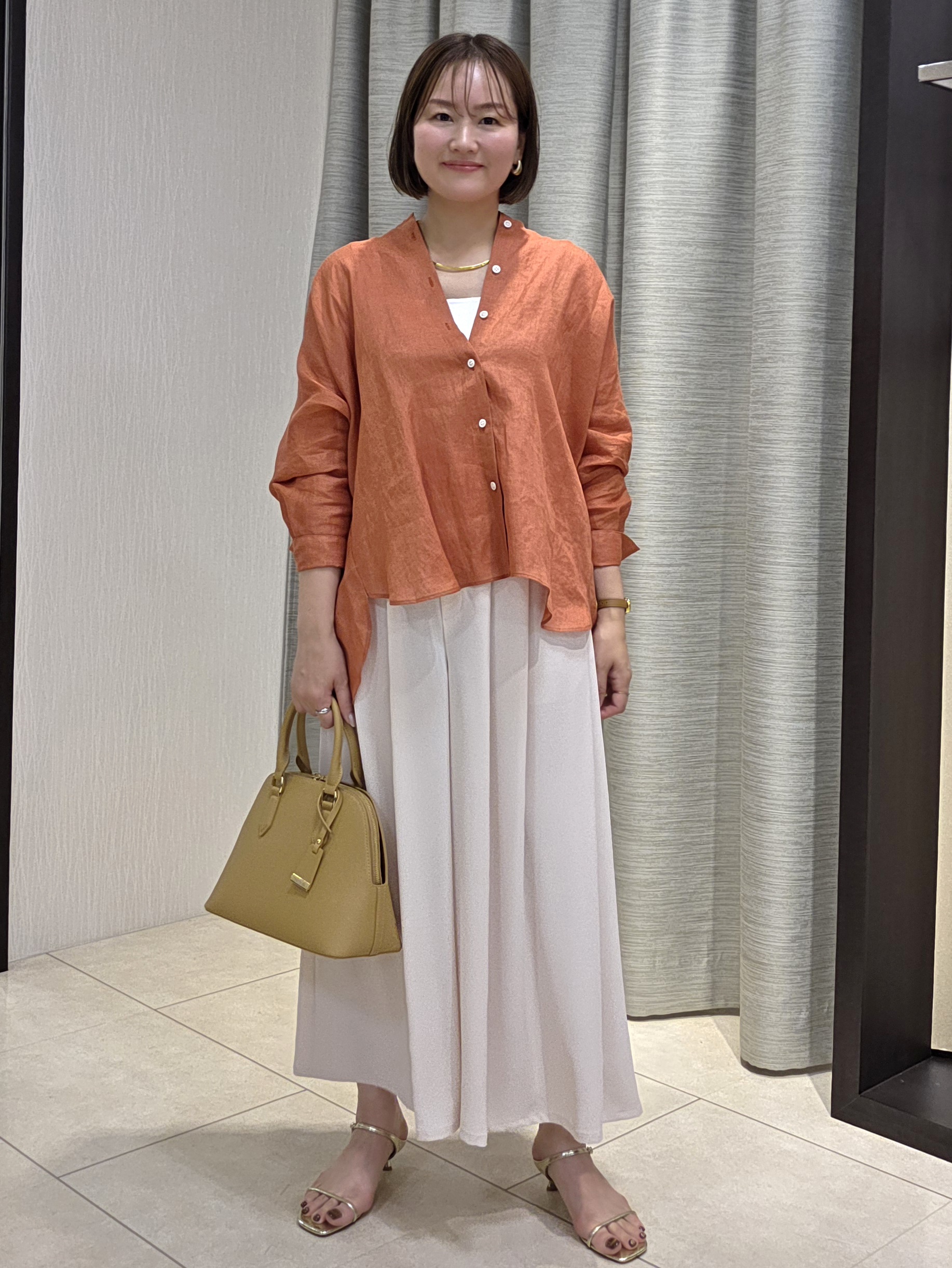 naokoさんの「UNTITLED｜【麻100】リネンドルマンシャツ」を使ったコーディネート