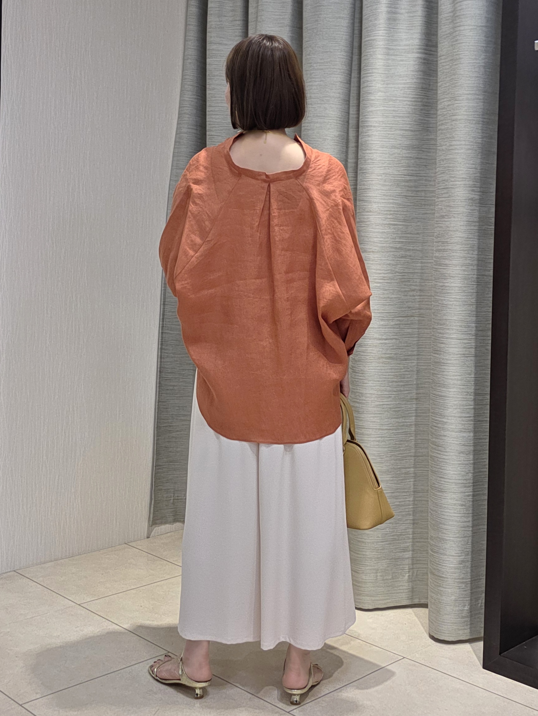 naokoさんの「UNTITLED｜【麻100】リネンドルマンシャツ」を使ったコーディネート
