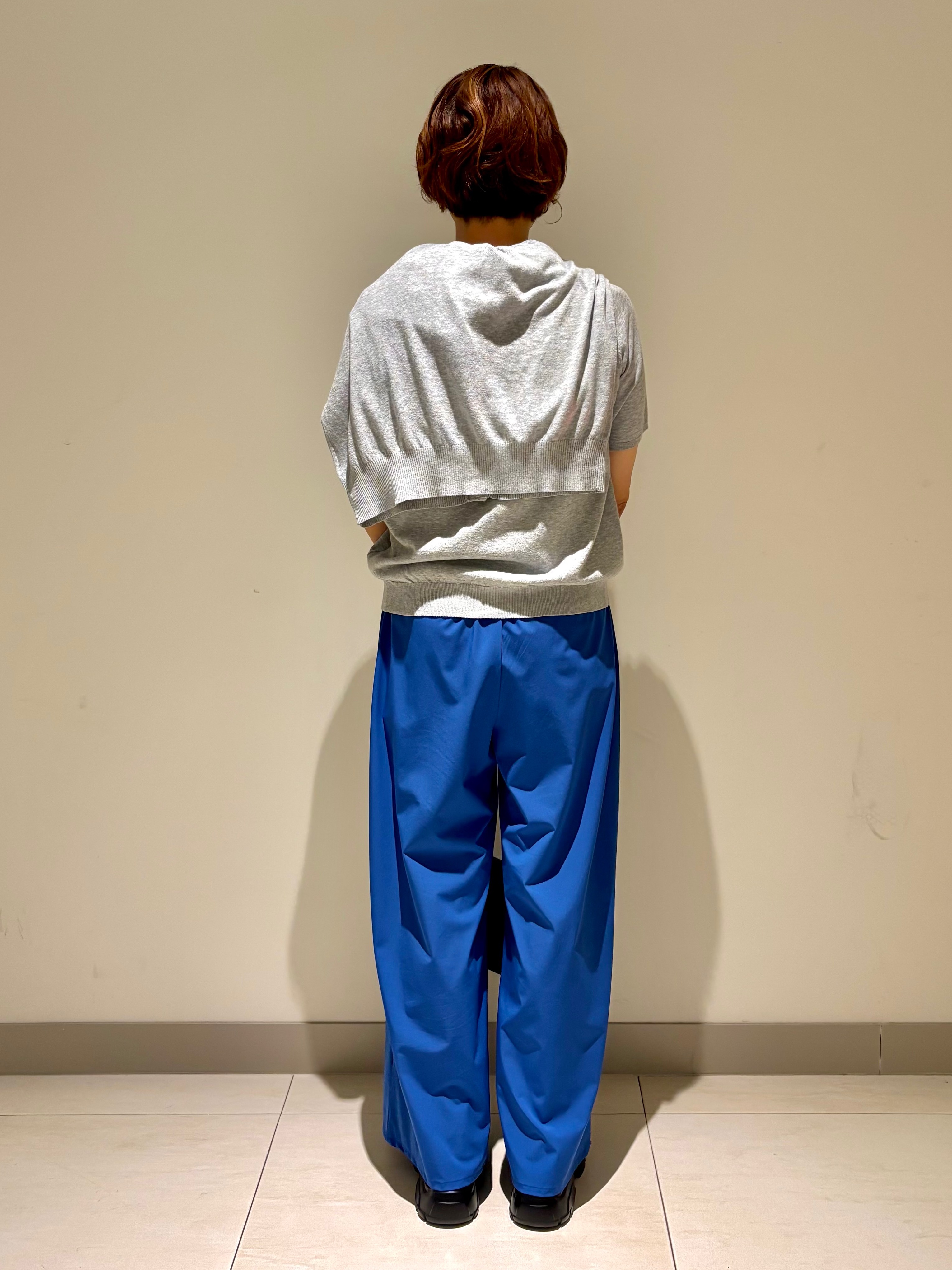 Haruさんの「Dessin｜【9色展開/接触冷感/UVカット】ドライタッチサマーニットT」を使ったコーディネート
