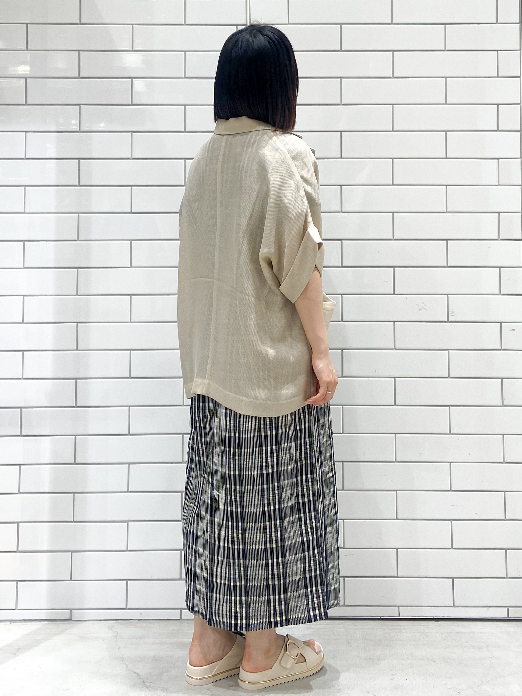 kimiさんの「OPAQUE.CLIP｜メッシュテーラードジャケット【洗濯機OK】」を使ったコーディネート