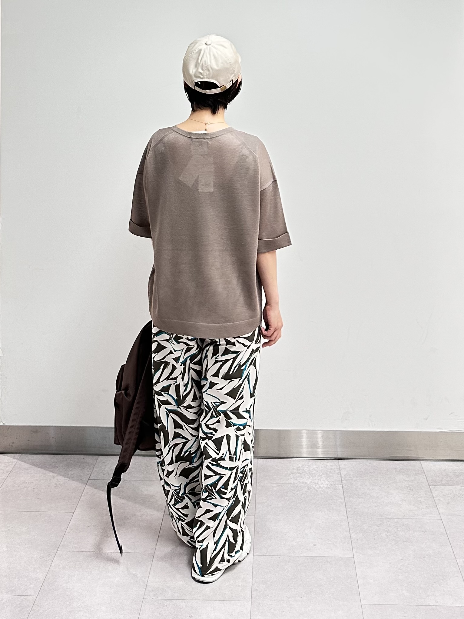 みなこさんの「UNTITLED｜【アンサンブル可/Tシャツ風/ゆったり】リラックスニットトップス」を使ったコーディネート
