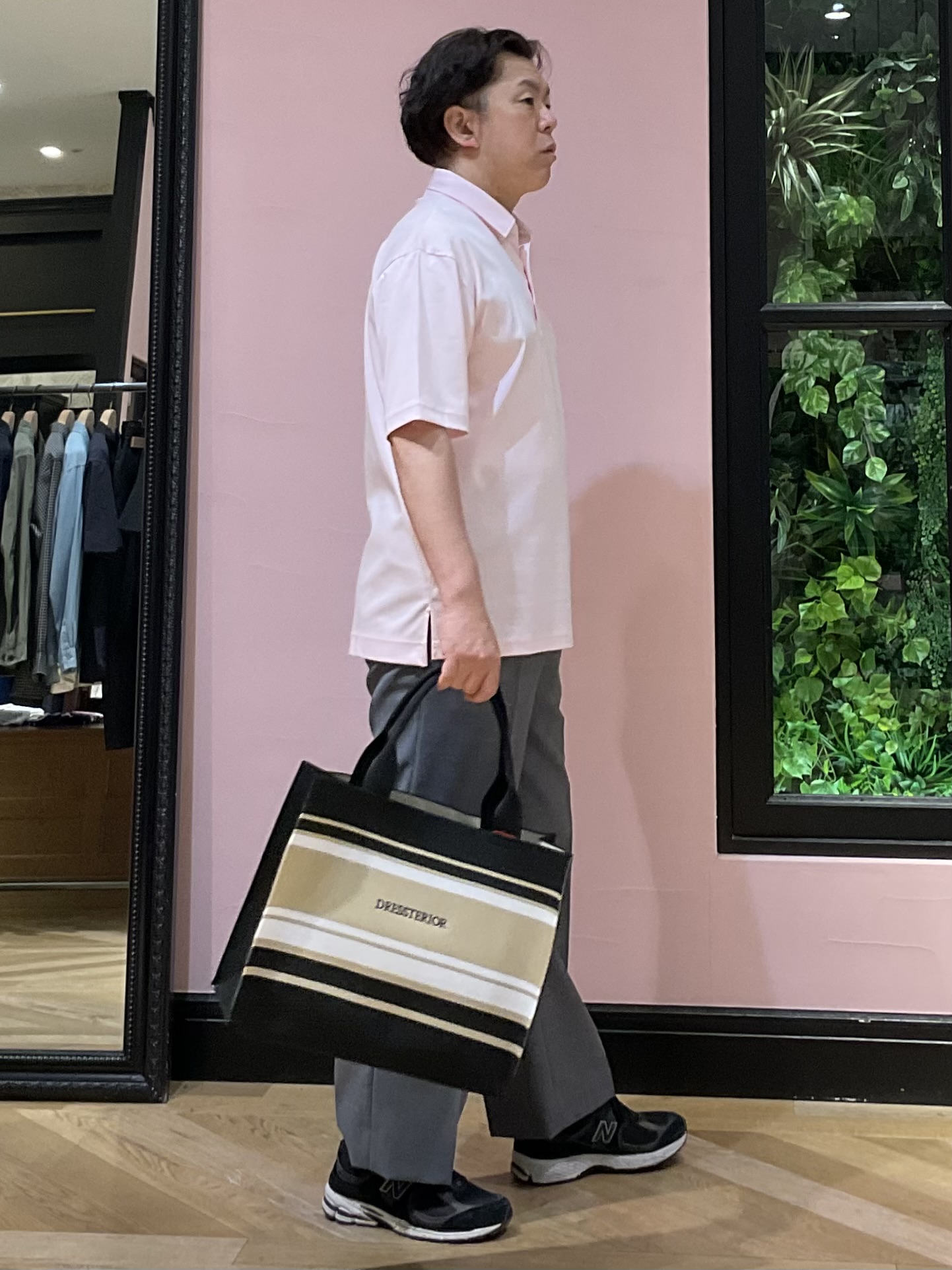 Nagaseさんの「DRESSTERIOR｜【接触冷感/抗菌防臭/消臭/Safari5月号掲載】ICE CLEAR COTTON オーバーフィッ」を使ったコーディネート