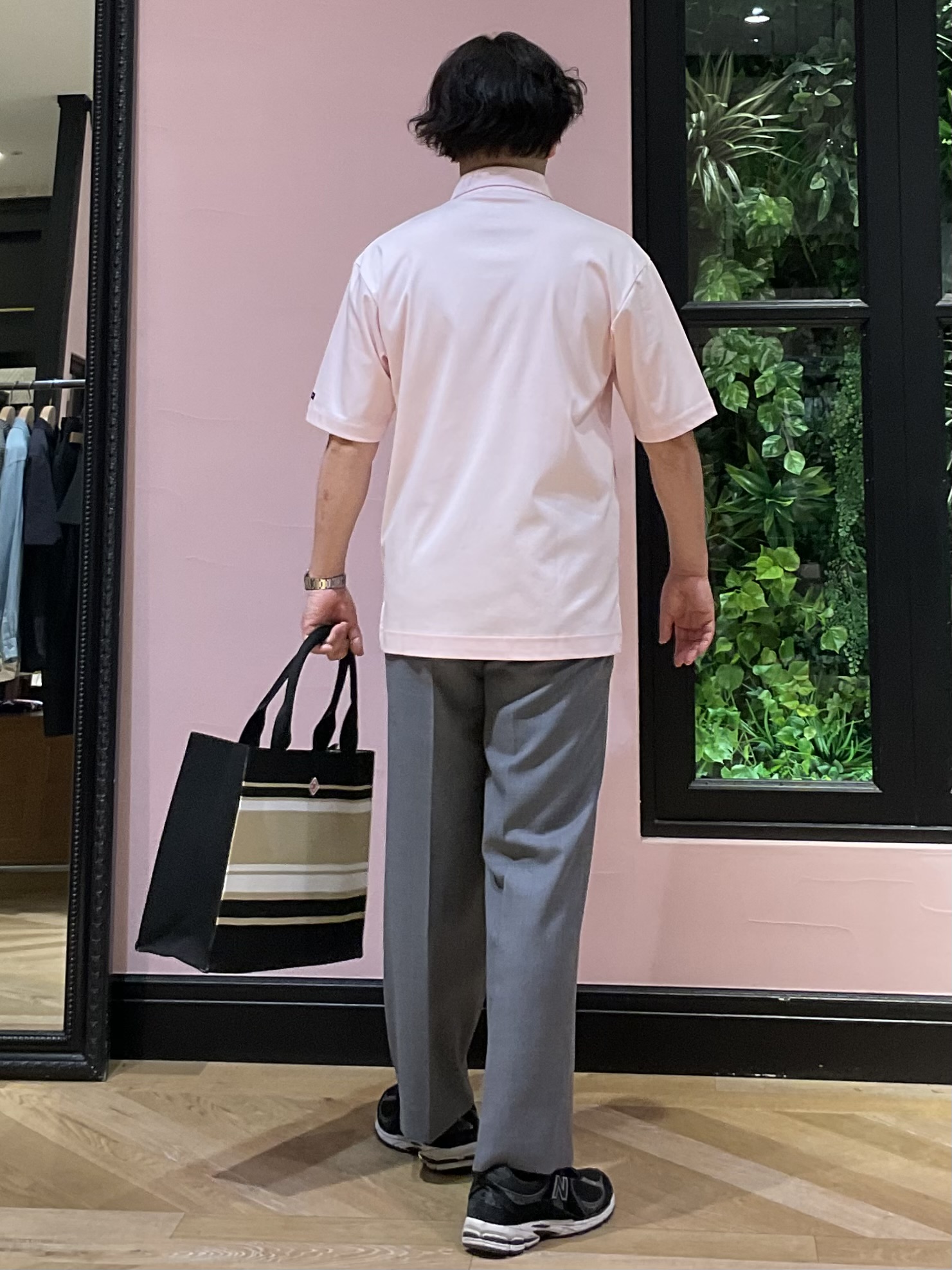 Nagaseさんの「DRESSTERIOR｜【接触冷感/抗菌防臭/消臭/Safari5月号掲載】ICE CLEAR COTTON オーバーフィッ」を使ったコーディネート