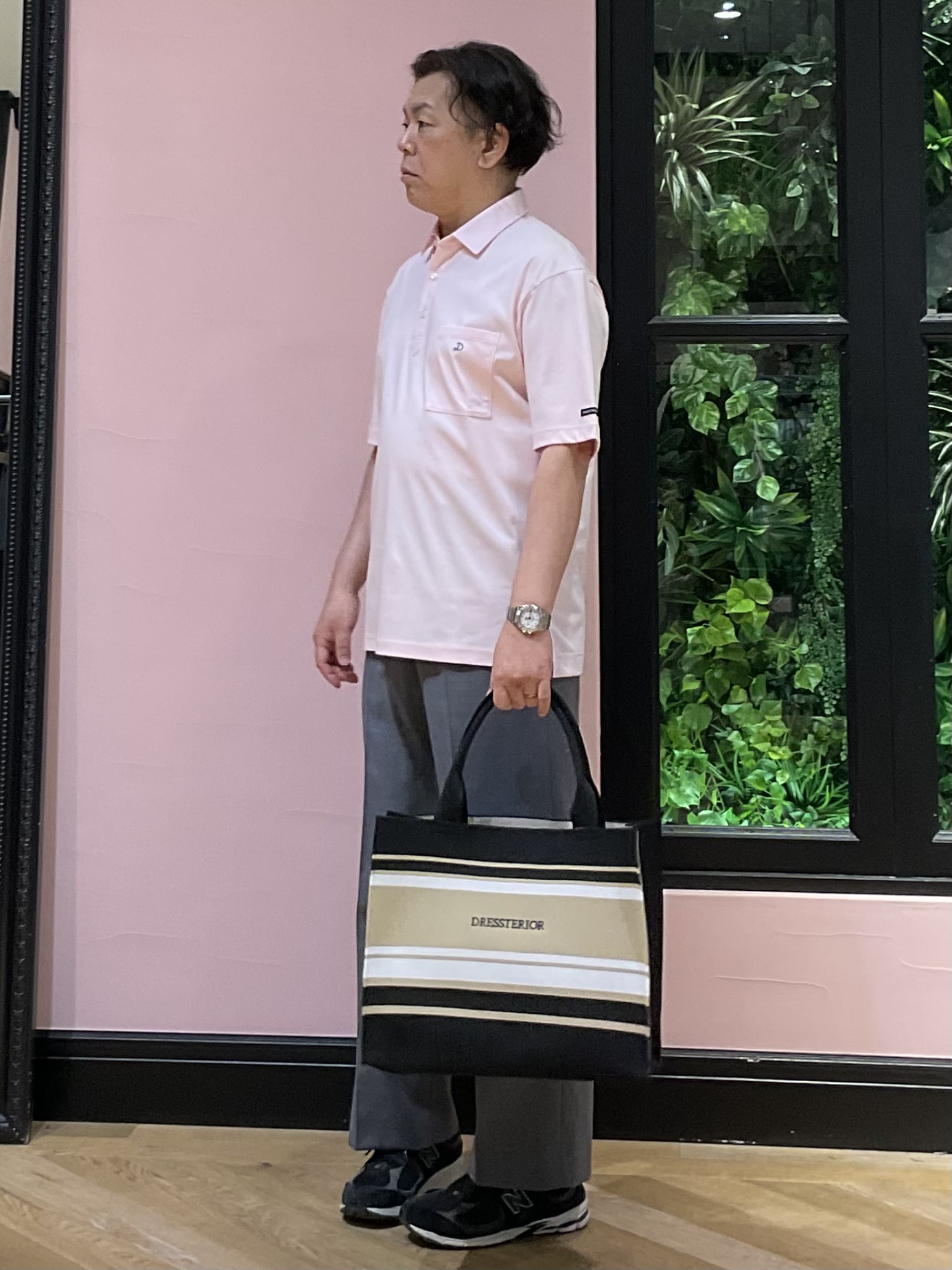 Nagaseさんの「DRESSTERIOR｜【接触冷感/抗菌防臭/消臭/Safari5月号掲載】ICE CLEAR COTTON オーバーフィッ」を使ったコーディネート